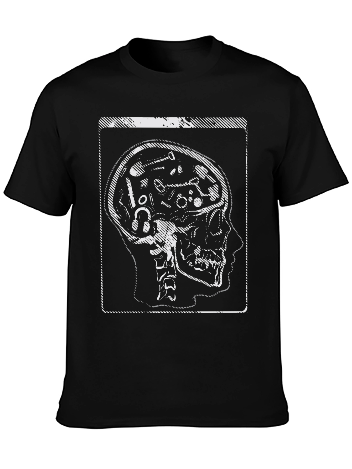 Tool Brain T-Shirt - Black Graphic Tee