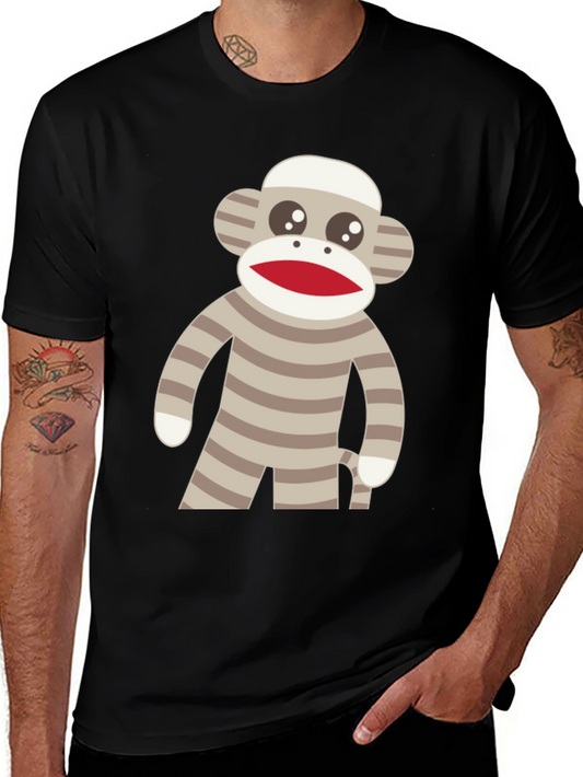 Sock Monkey Graphic Tee - Fun & Quirky Design