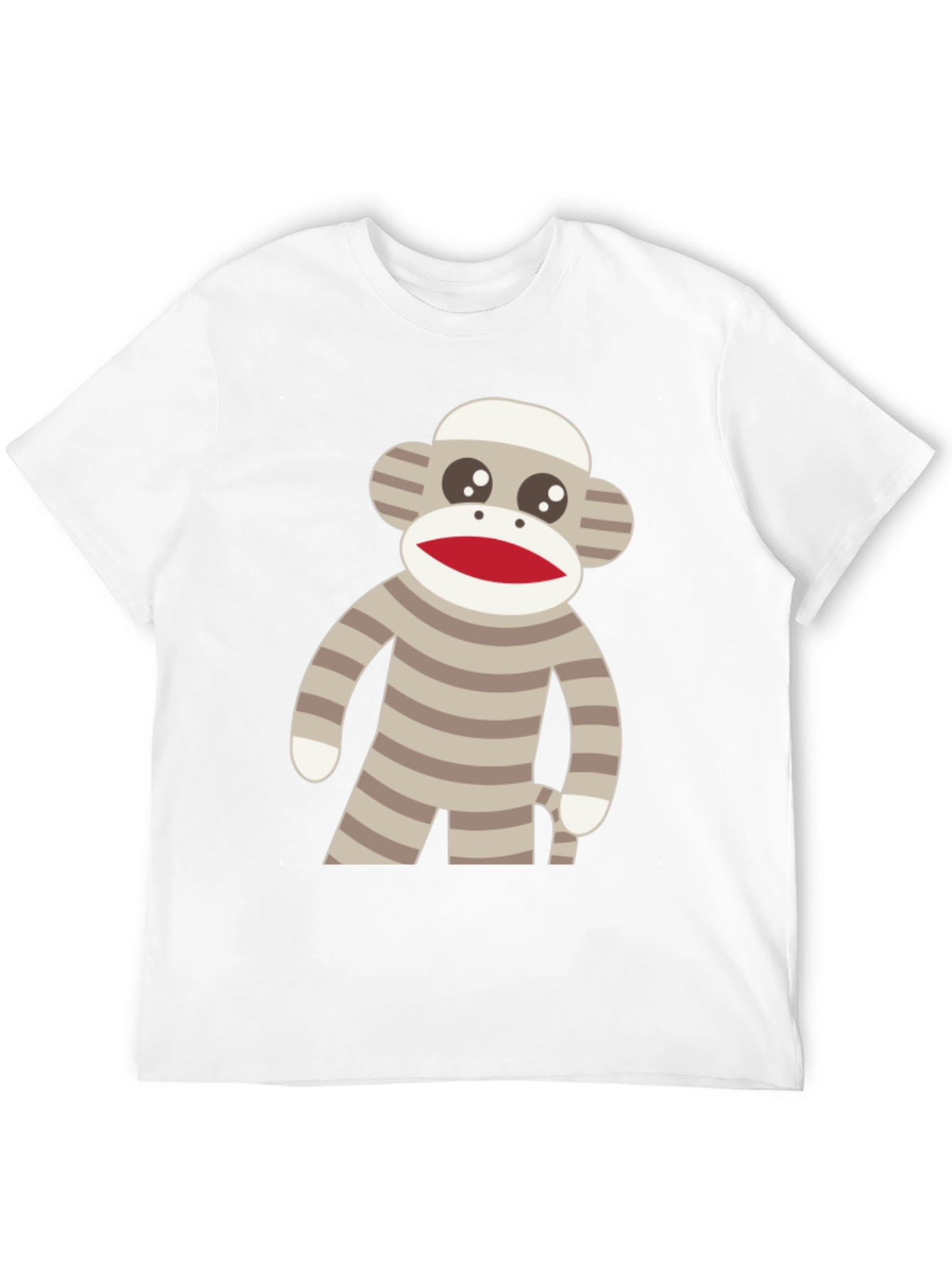 Sock Monkey Graphic Tee - Fun & Quirky Design