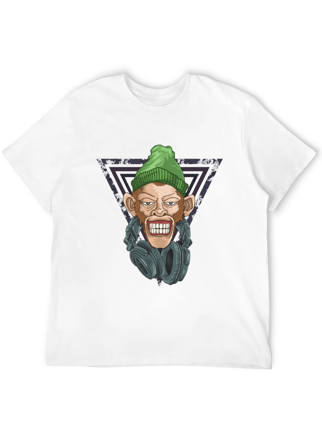 Cool Monkey DJ Graphic T-Shirt