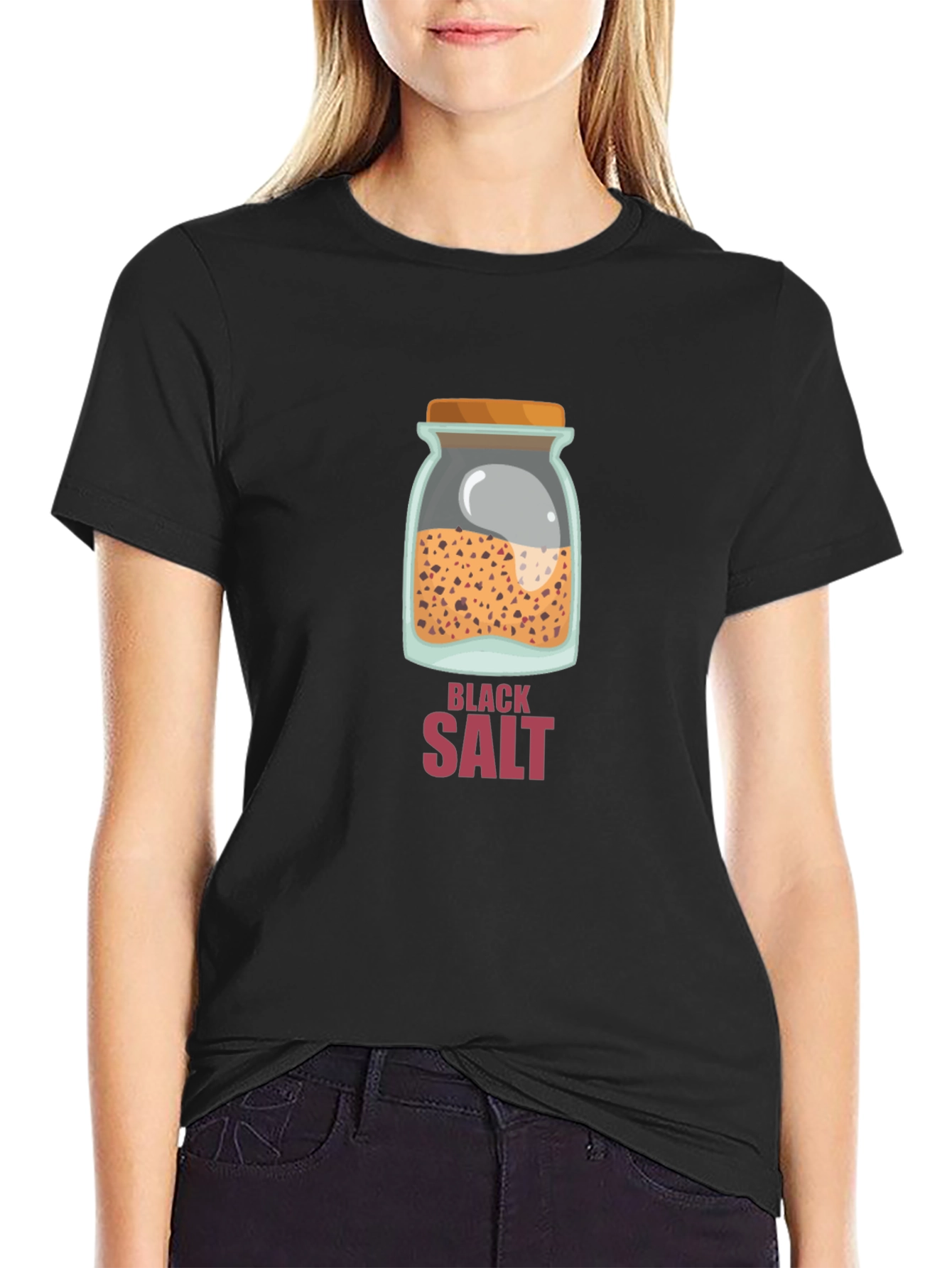 Black Salt Graphic T-Shirt