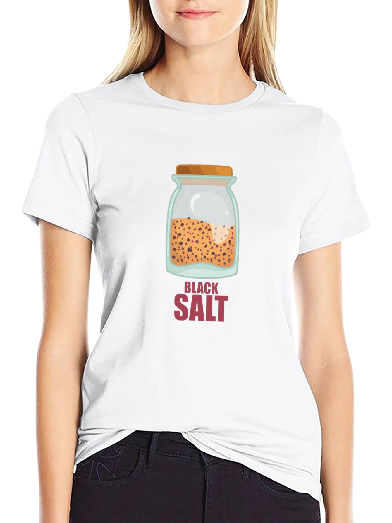 Black Salt Graphic T-Shirt