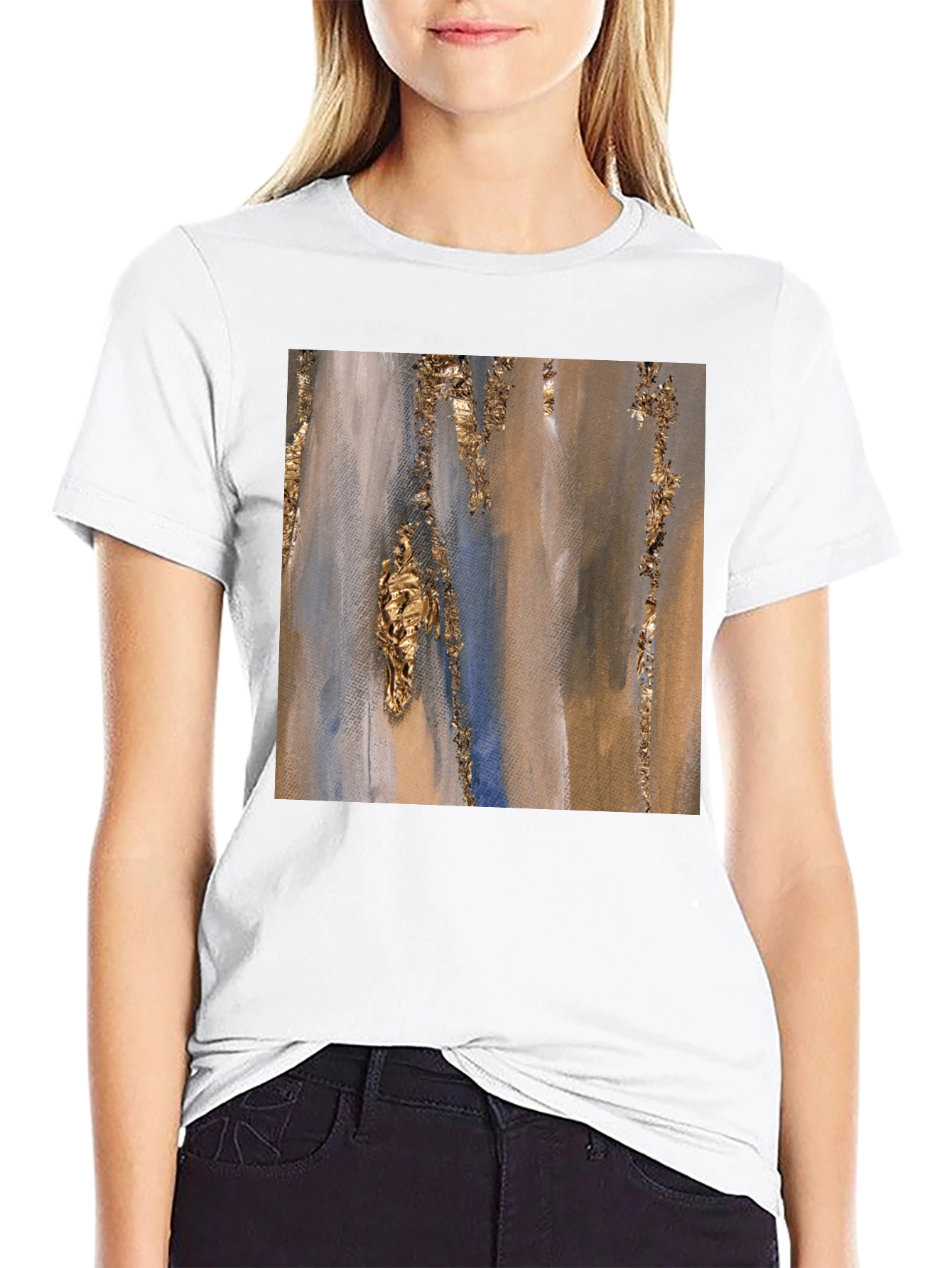 Abstract Art Print T-Shirt
