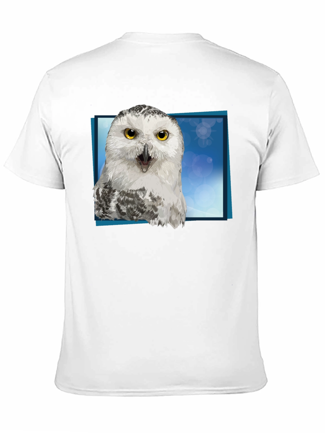 Owl Graphic Tee - Unique Bird Print