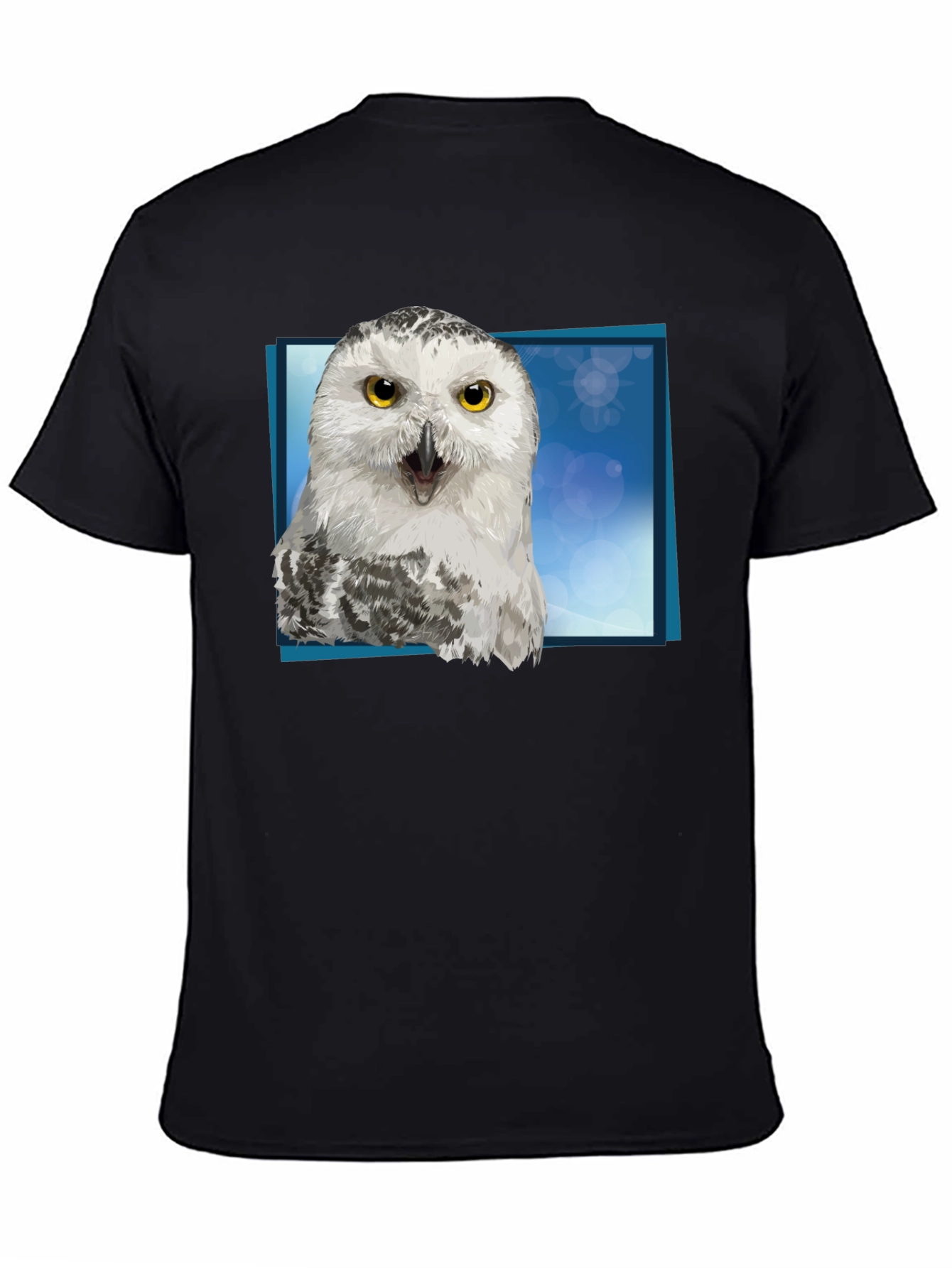 Owl Graphic Tee - Unique Bird Print
