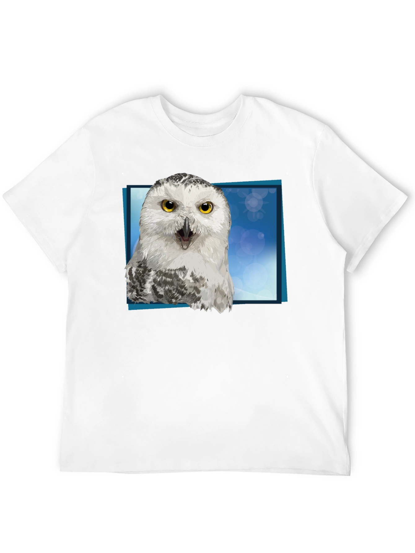 Owl Graphic Tee - Unique Bird Print