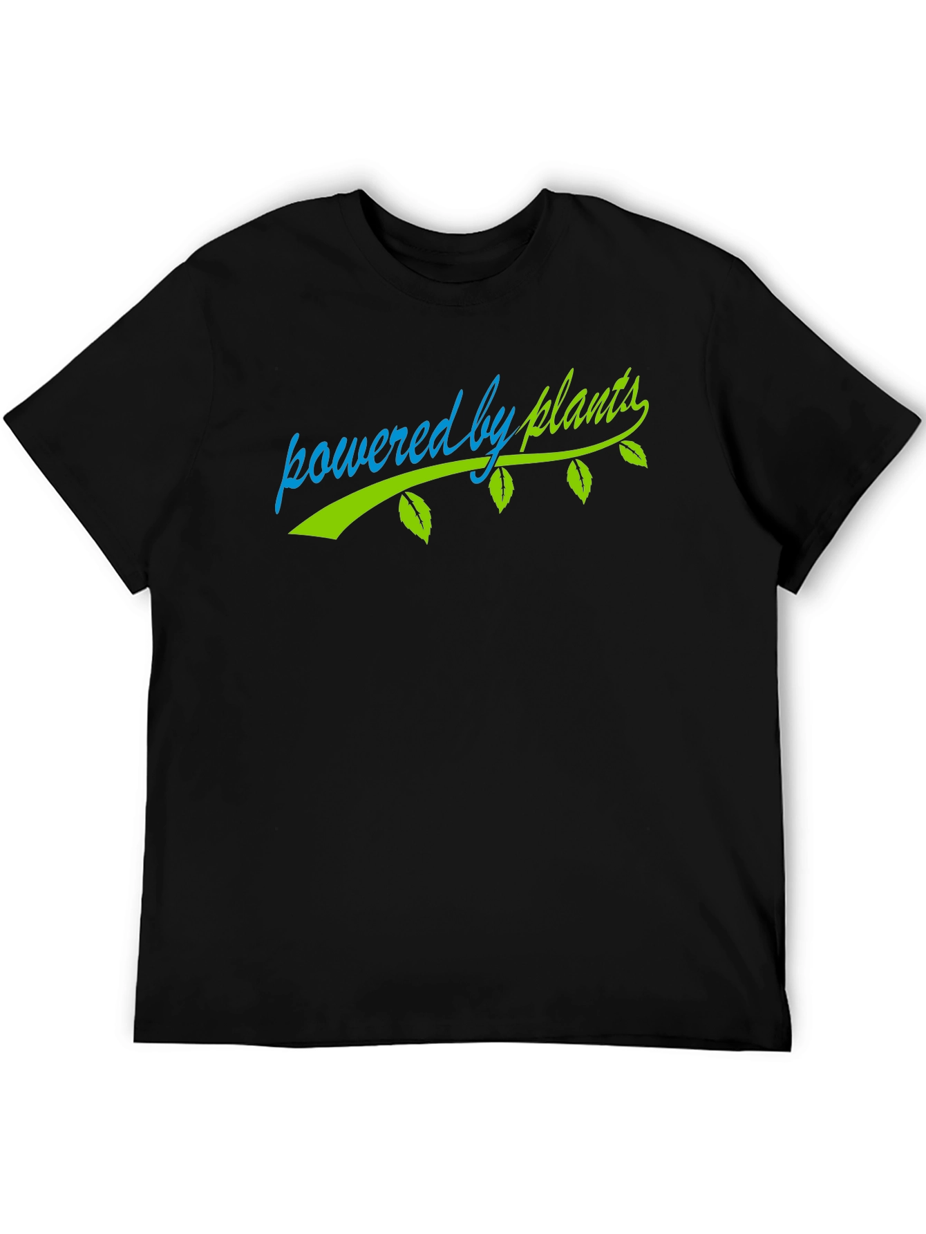 Powered by Plants Black T-Shirt