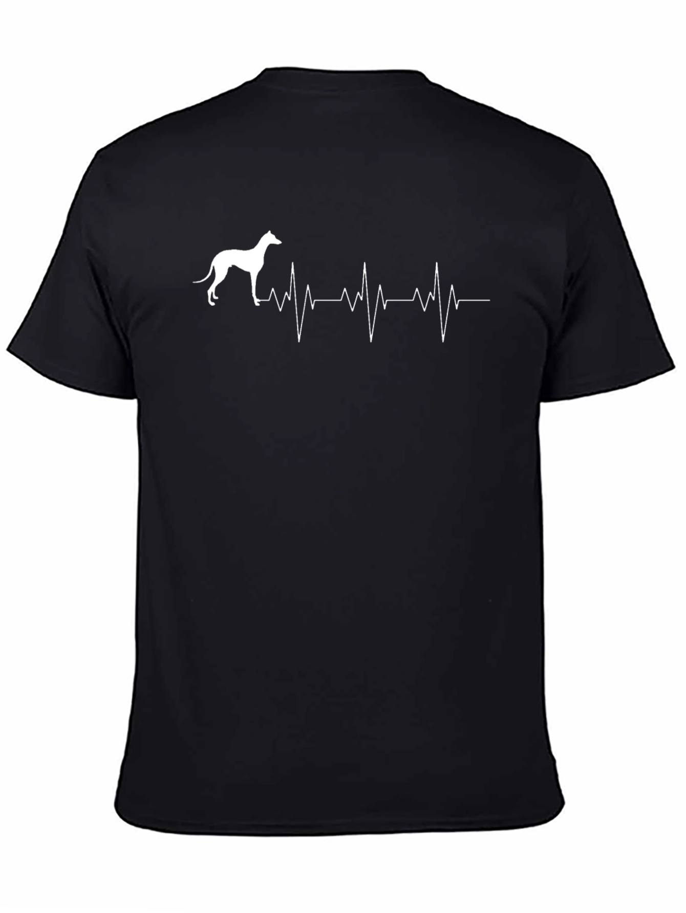 Greyhound Heartbeat T-Shirt - Dog Lover Tee
