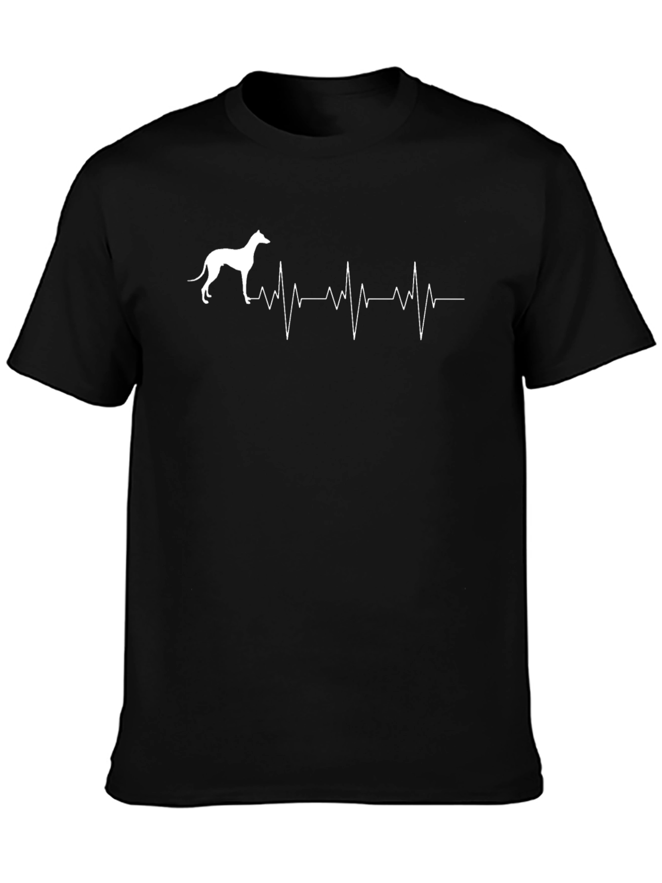 Greyhound Heartbeat T-Shirt - Dog Lover Tee
