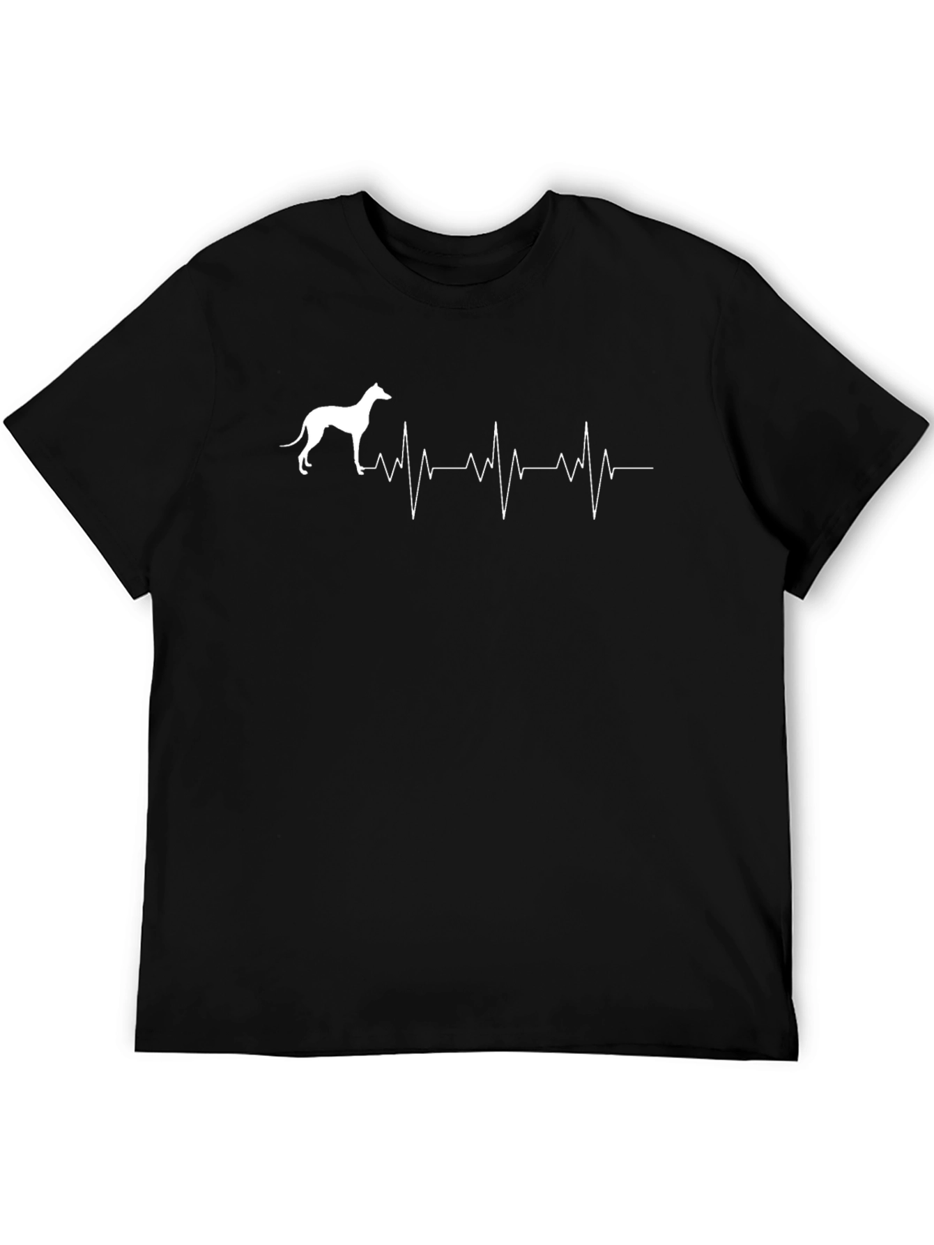 Greyhound Heartbeat T-Shirt - Dog Lover Tee
