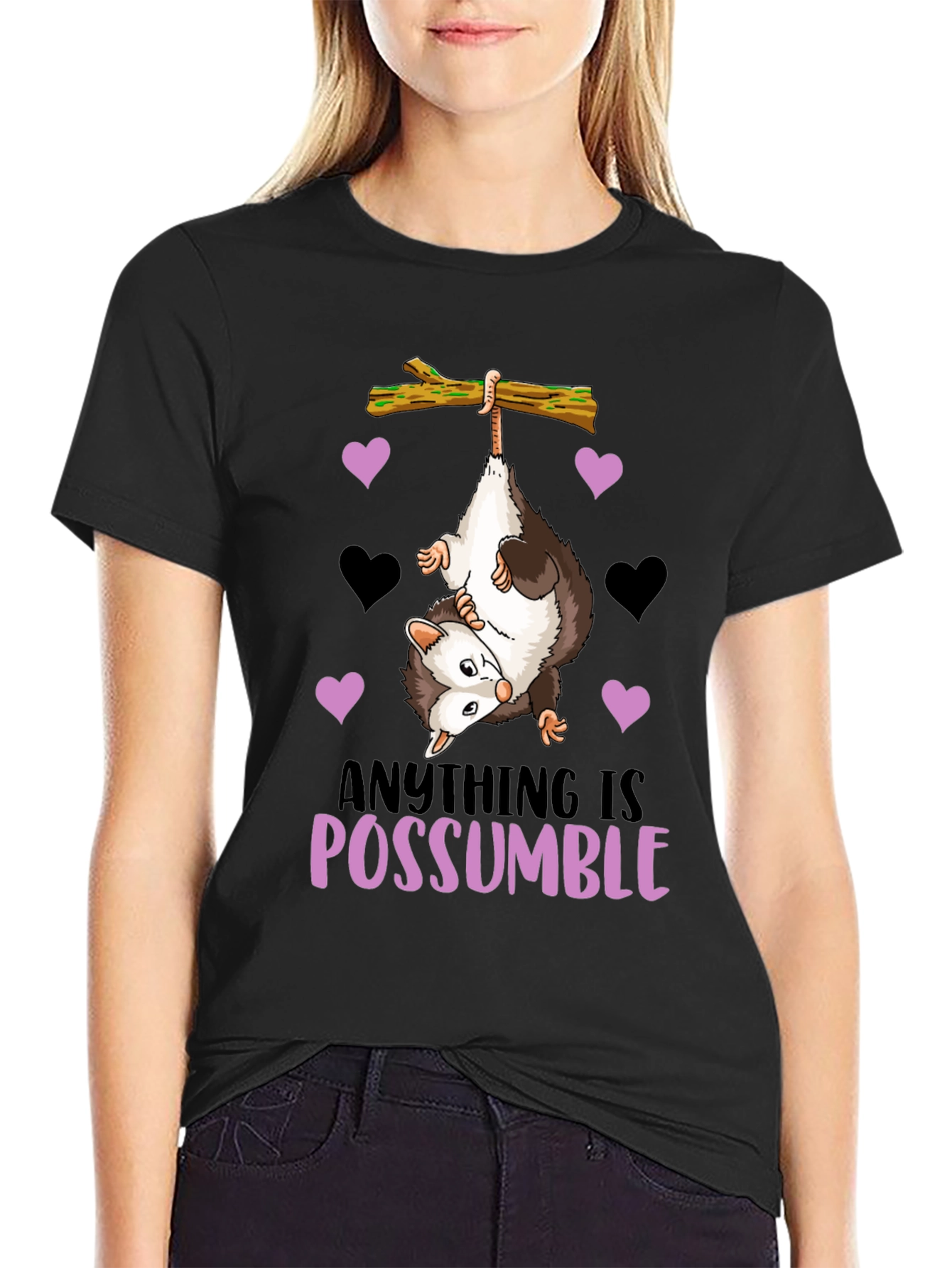 Anything Is Possumble Graphic T-Shirt