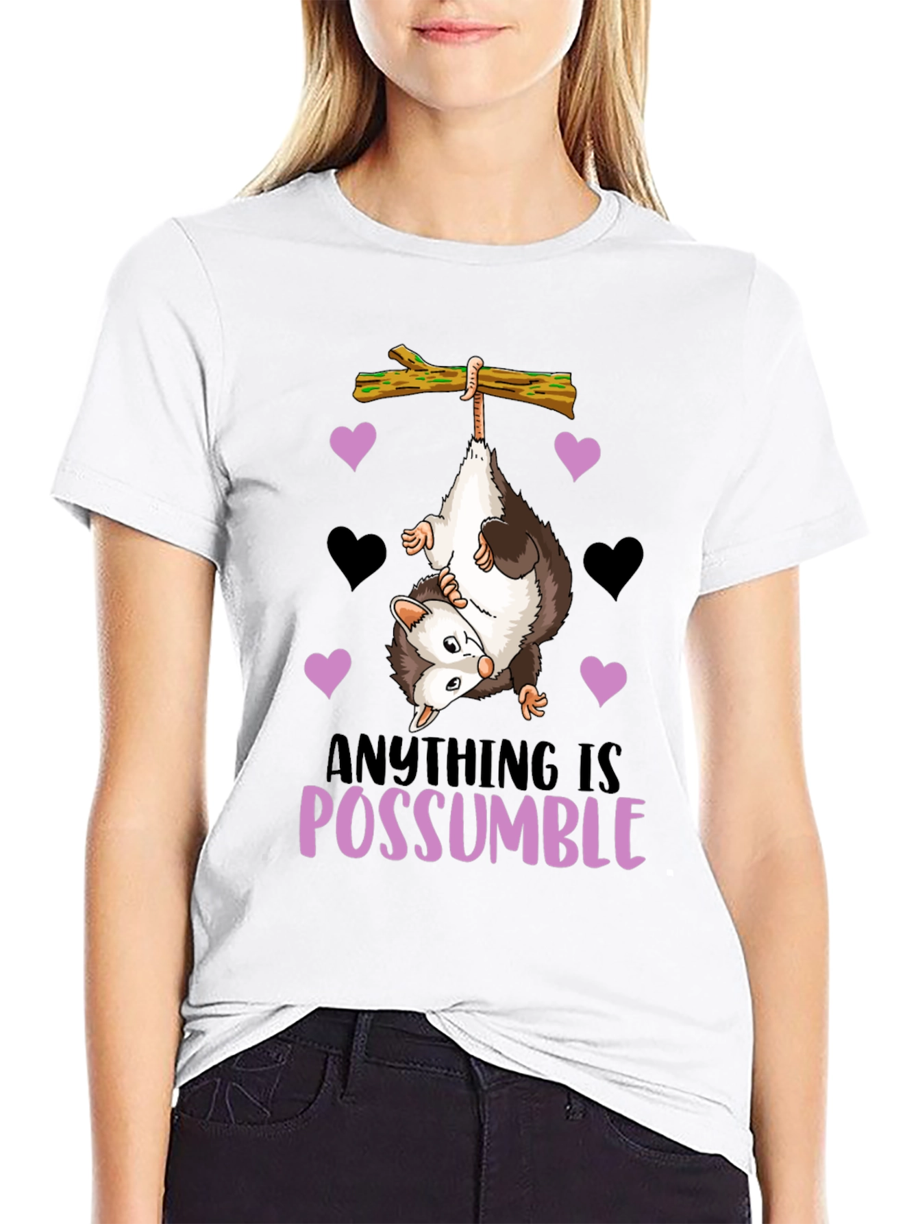 Anything Is Possumble Graphic T-Shirt