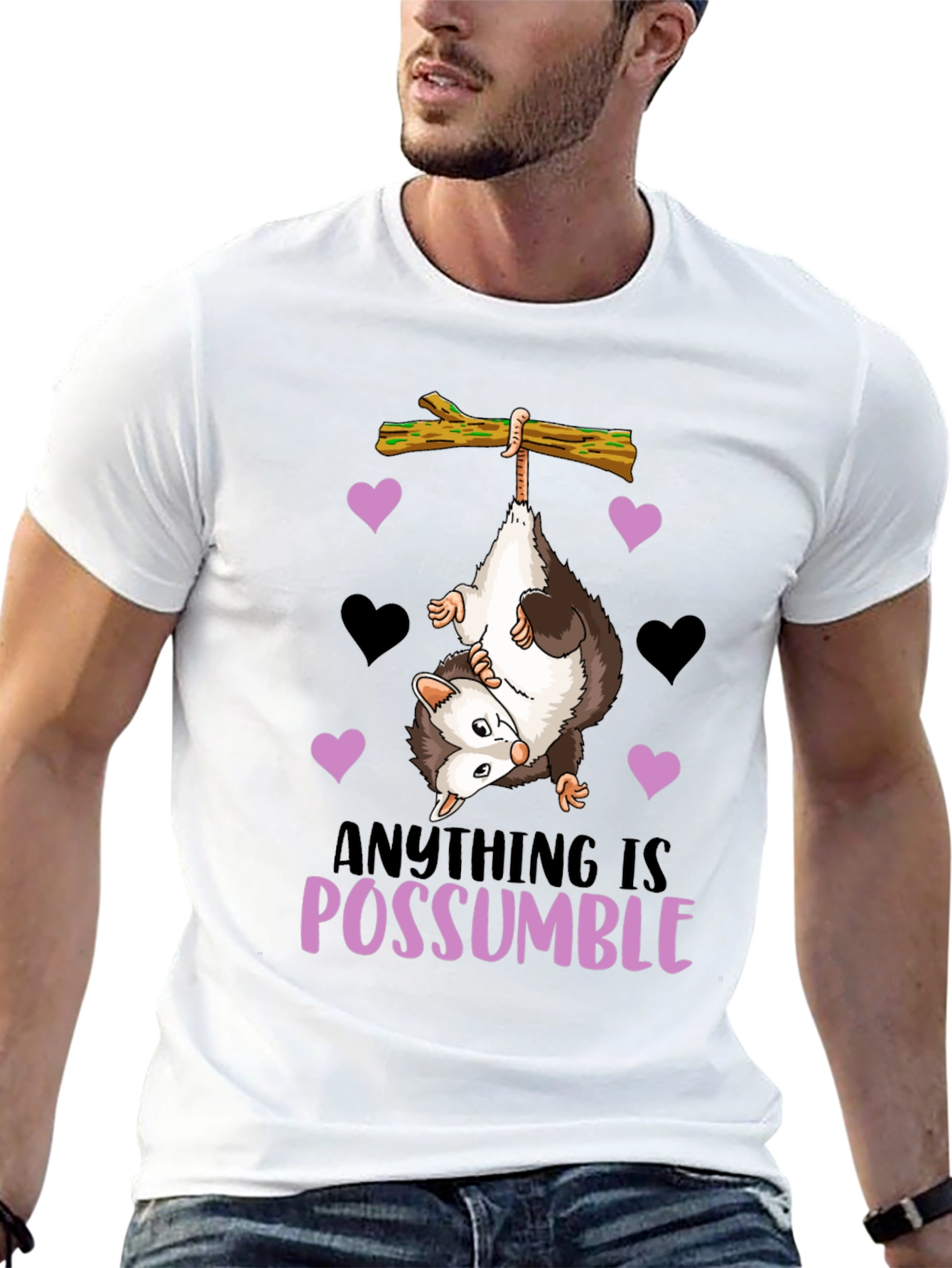 Anything Is Possumble Graphic T-Shirt