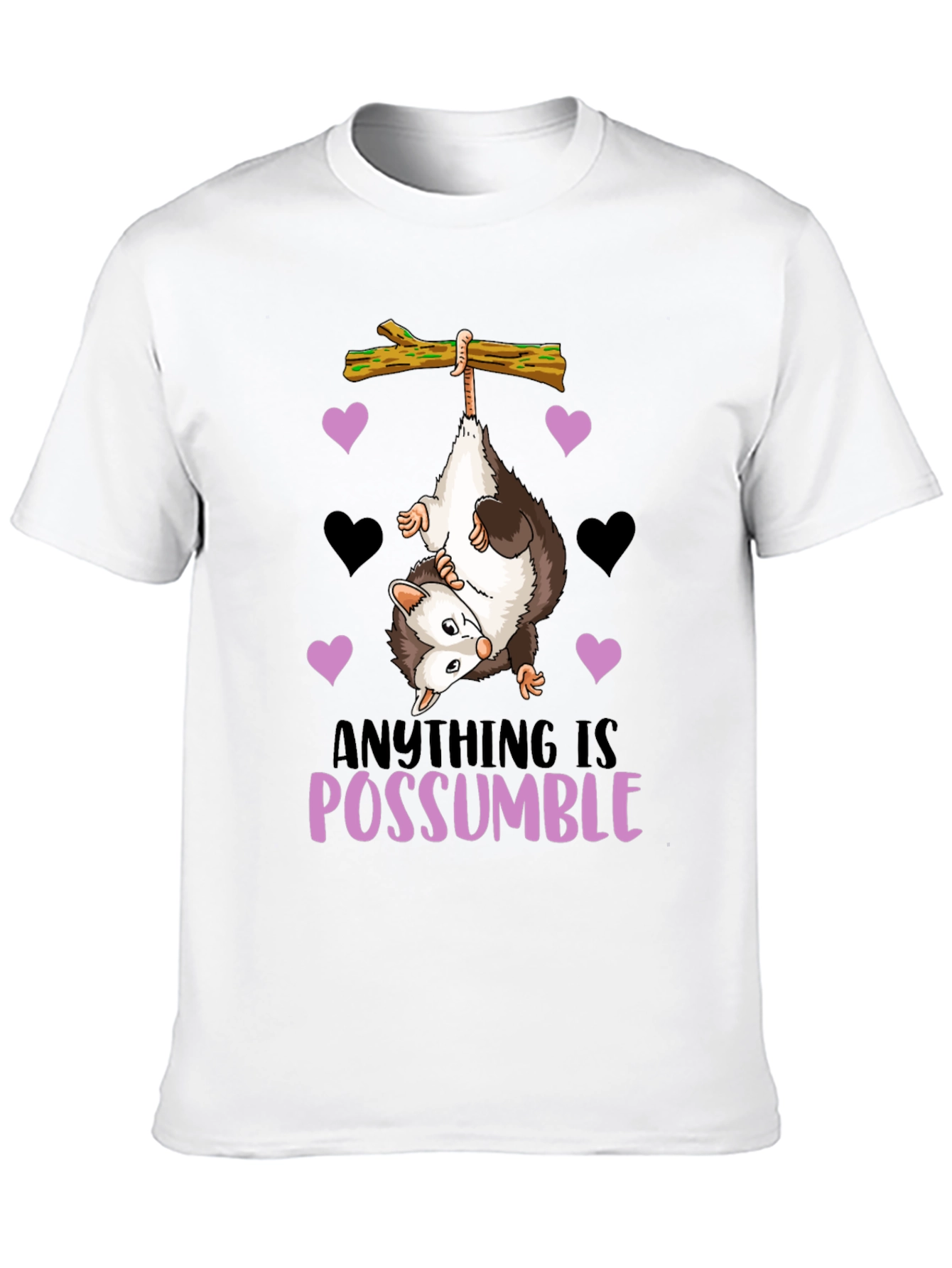 Anything Is Possumble Graphic T-Shirt