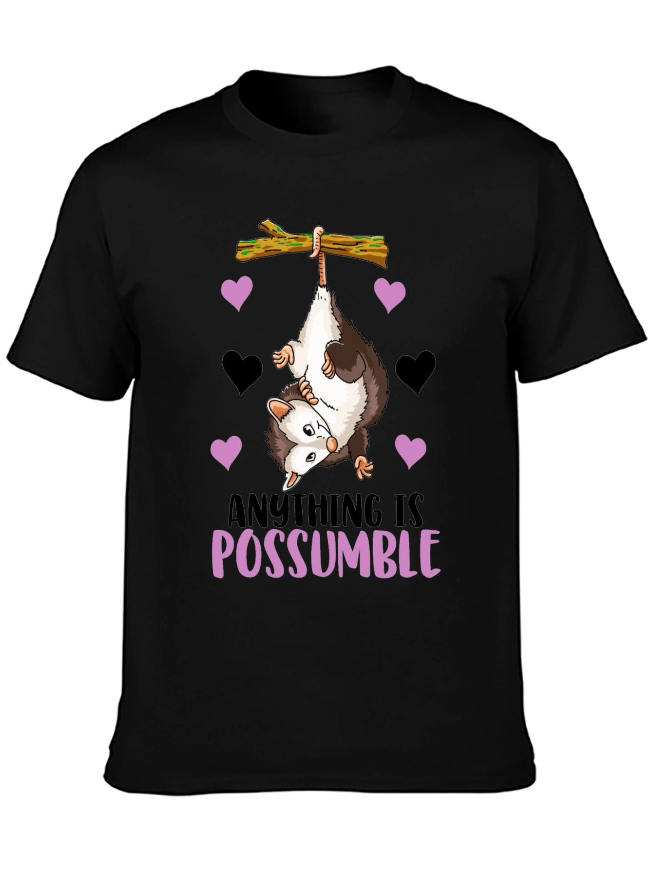 Anything Is Possumble Graphic T-Shirt
