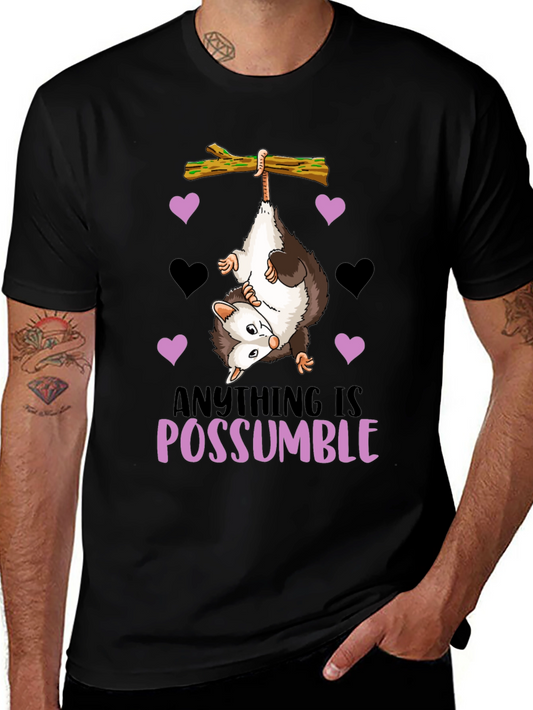 Anything Is Possumble Graphic T-Shirt