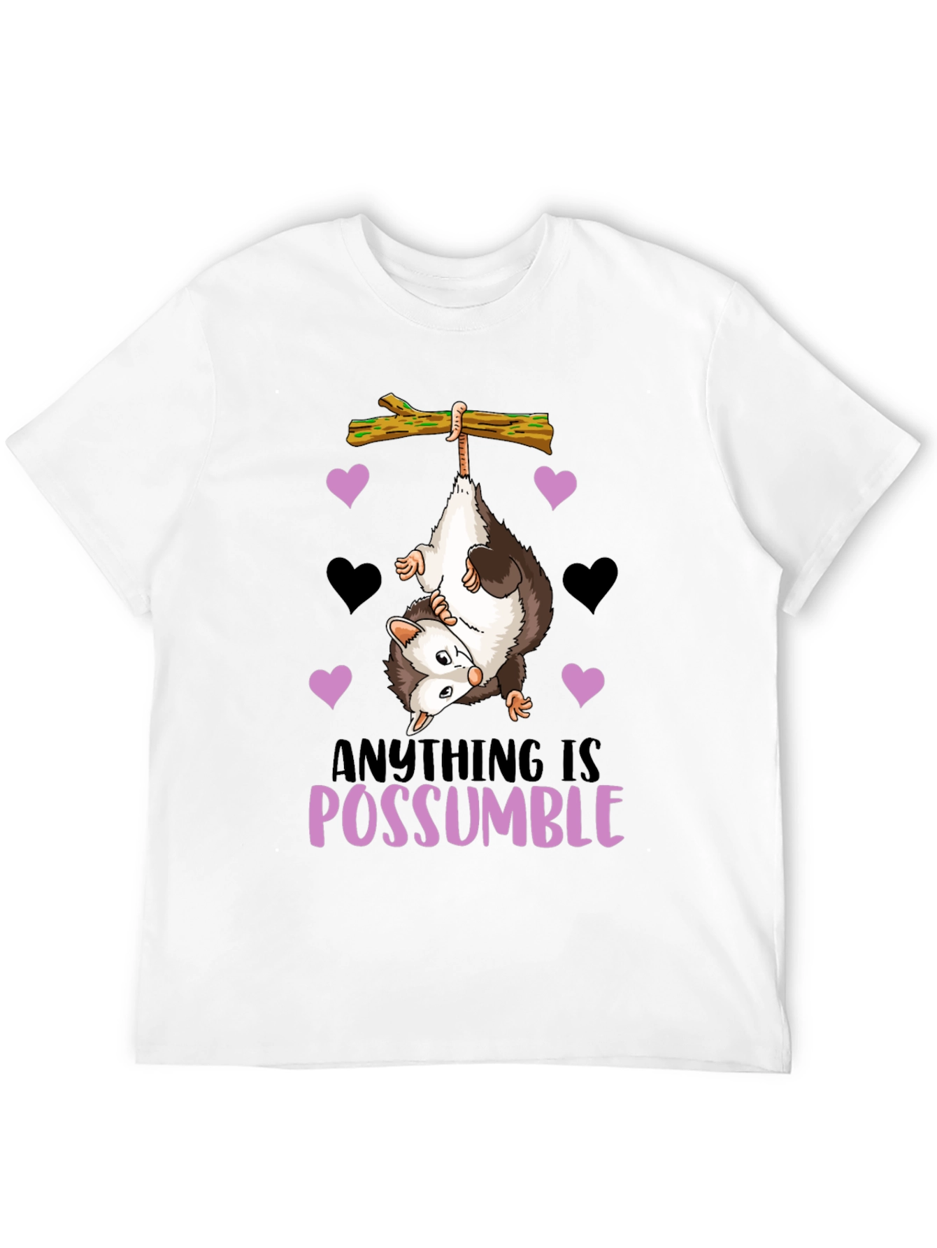 Anything Is Possumble Graphic T-Shirt