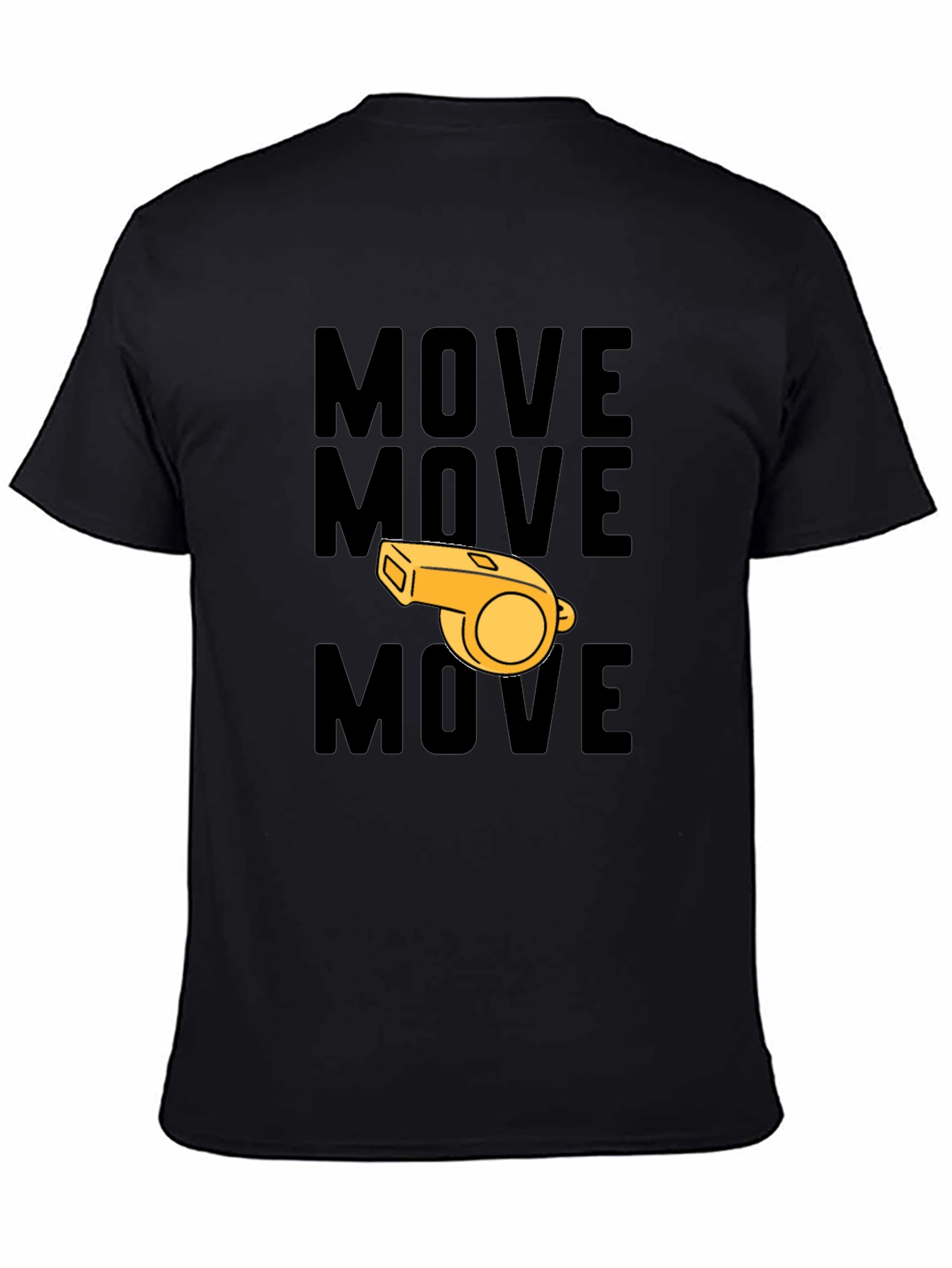 Move Whistle Graphic T-Shirt