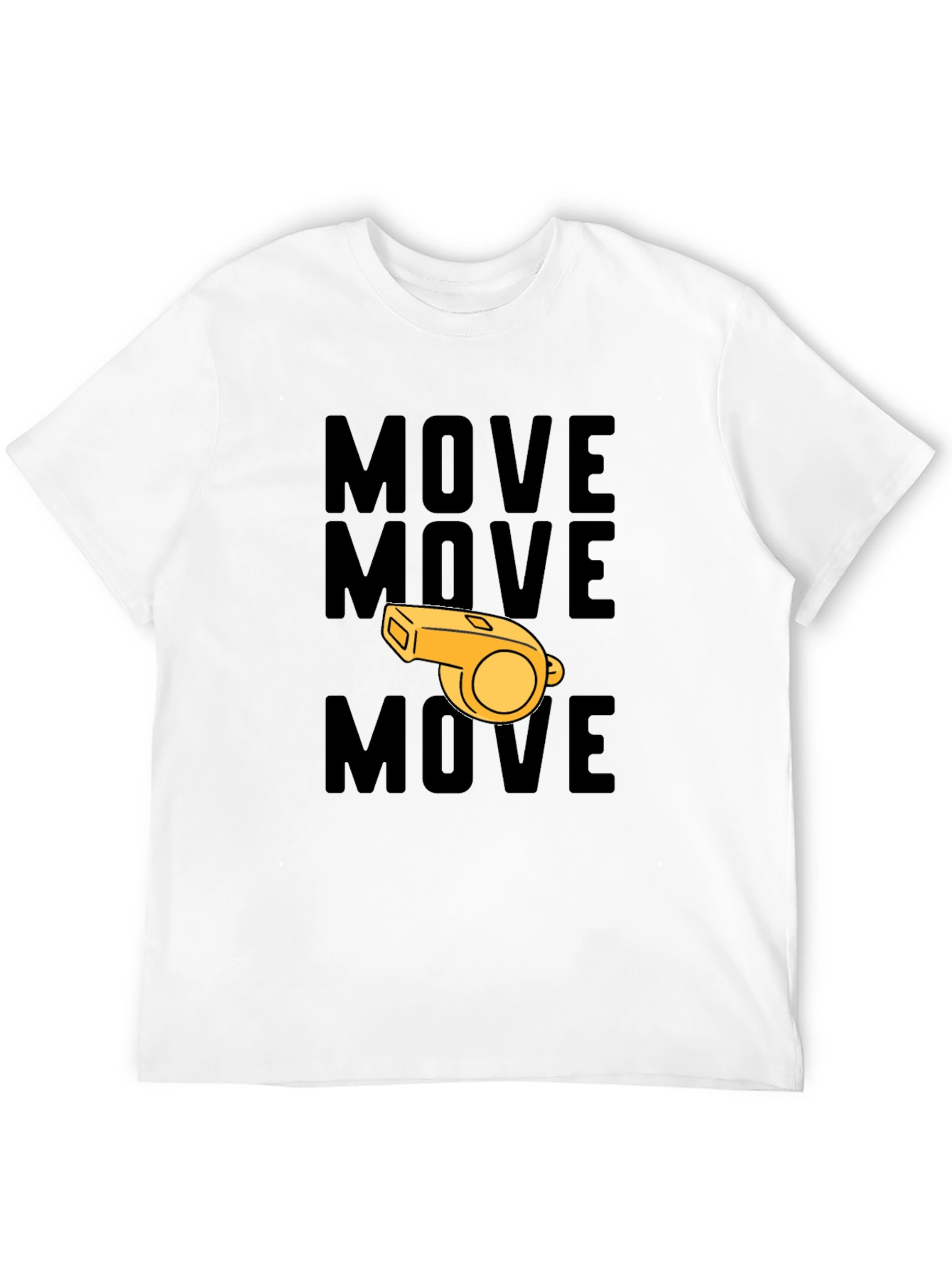 Move Whistle Graphic T-Shirt