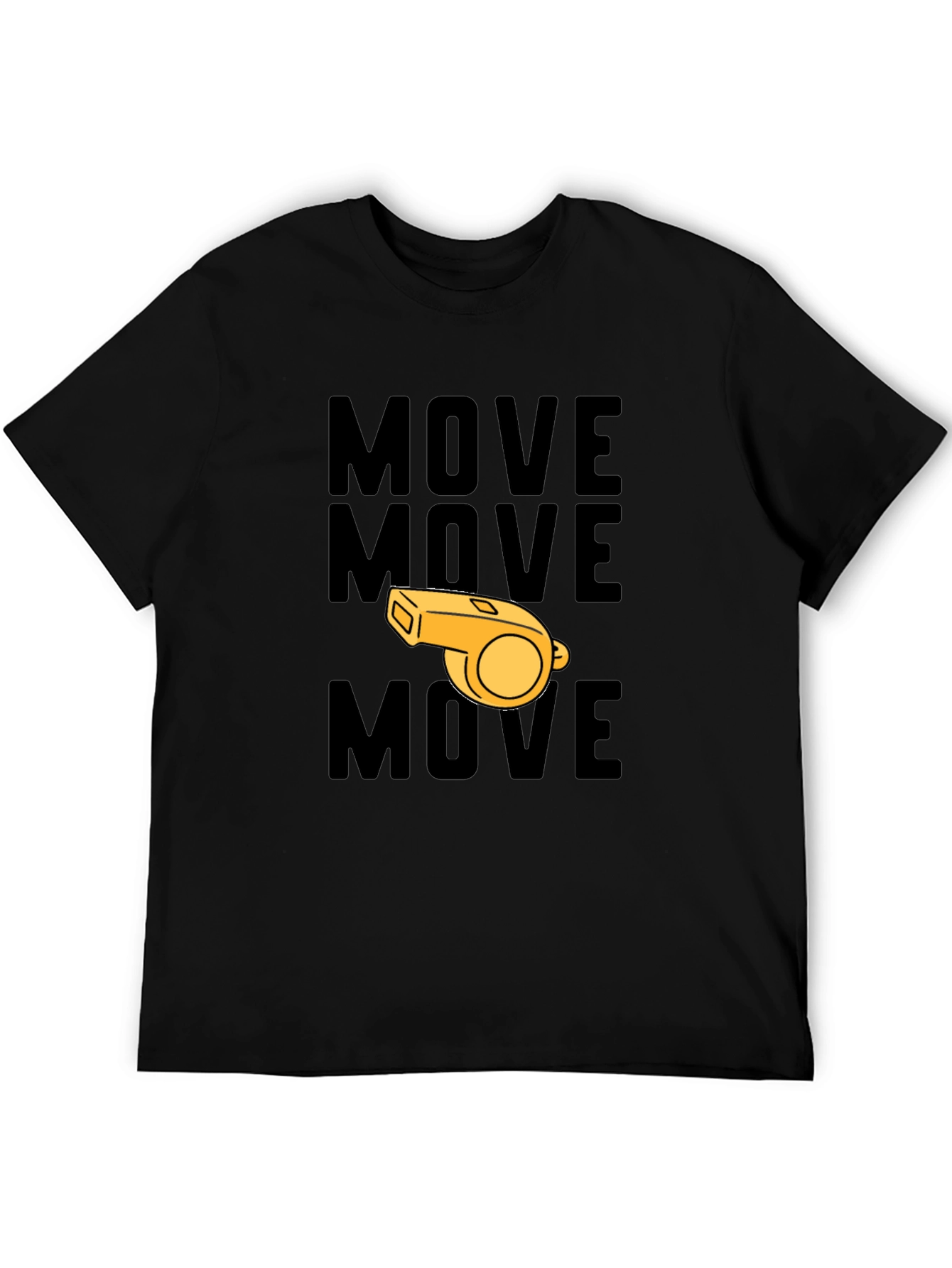 Move Whistle Graphic T-Shirt