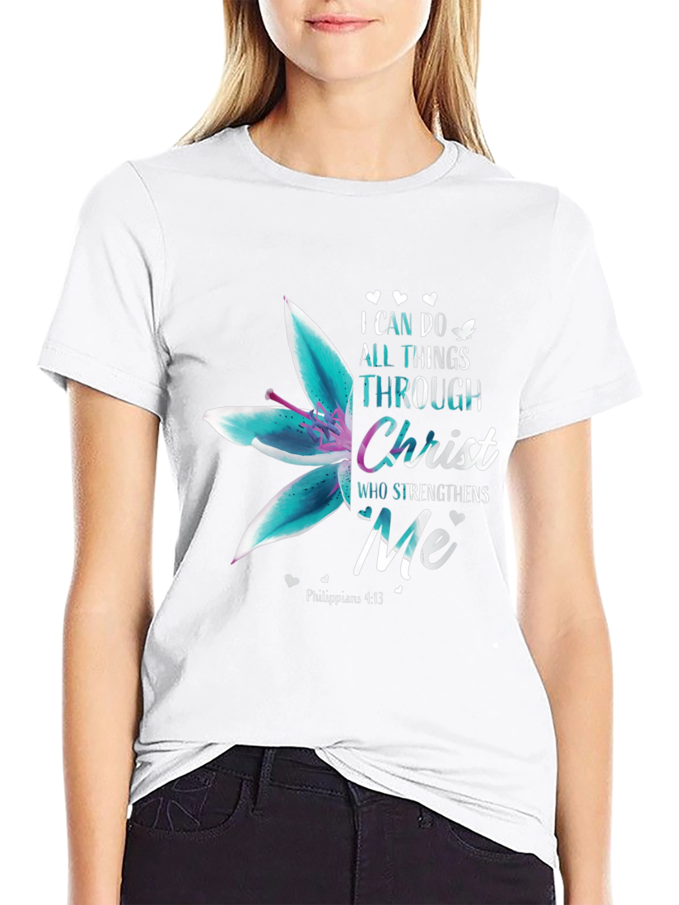 Christian Graphic T-Shirt - I Can Do All Things