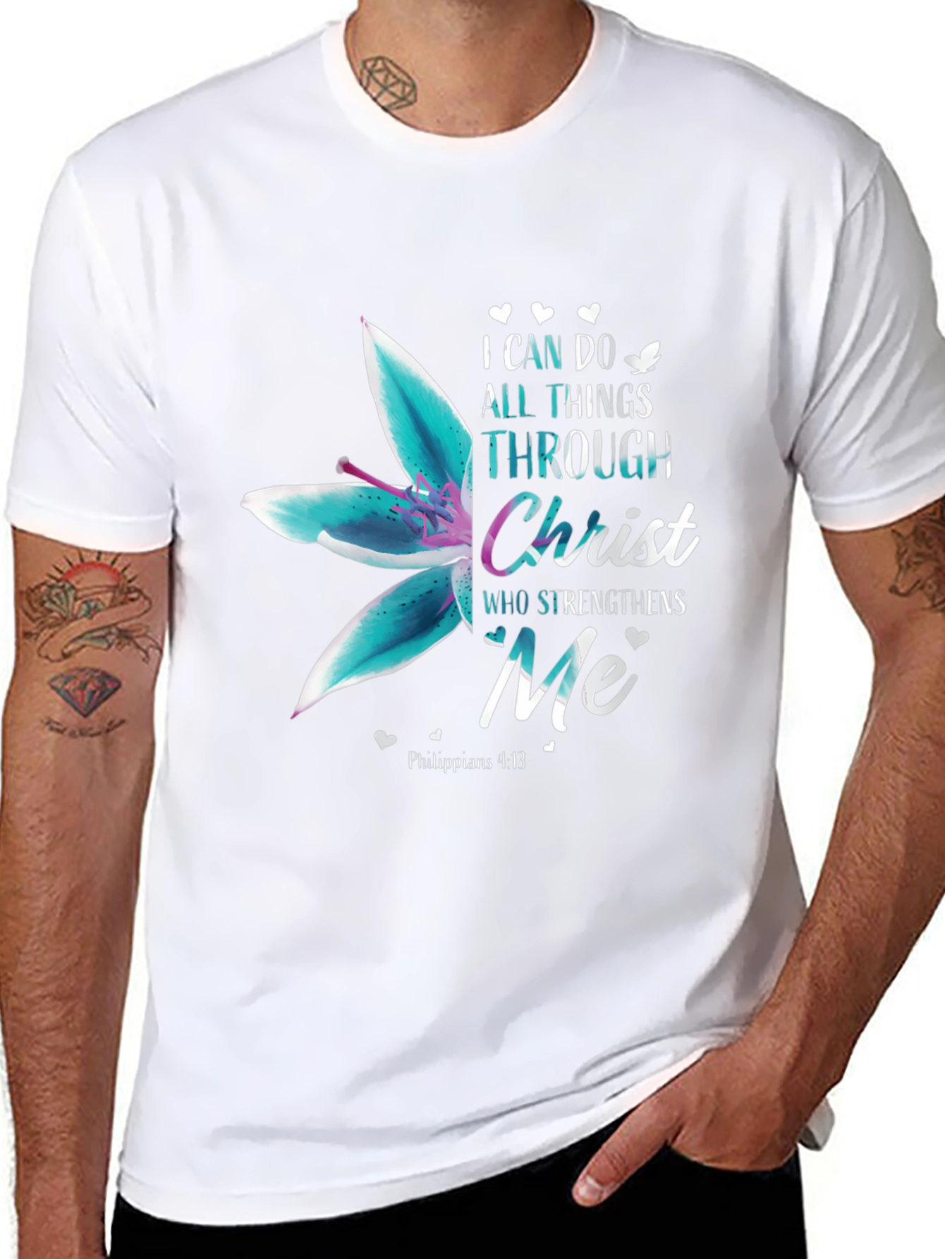 Christian Graphic T-Shirt - I Can Do All Things