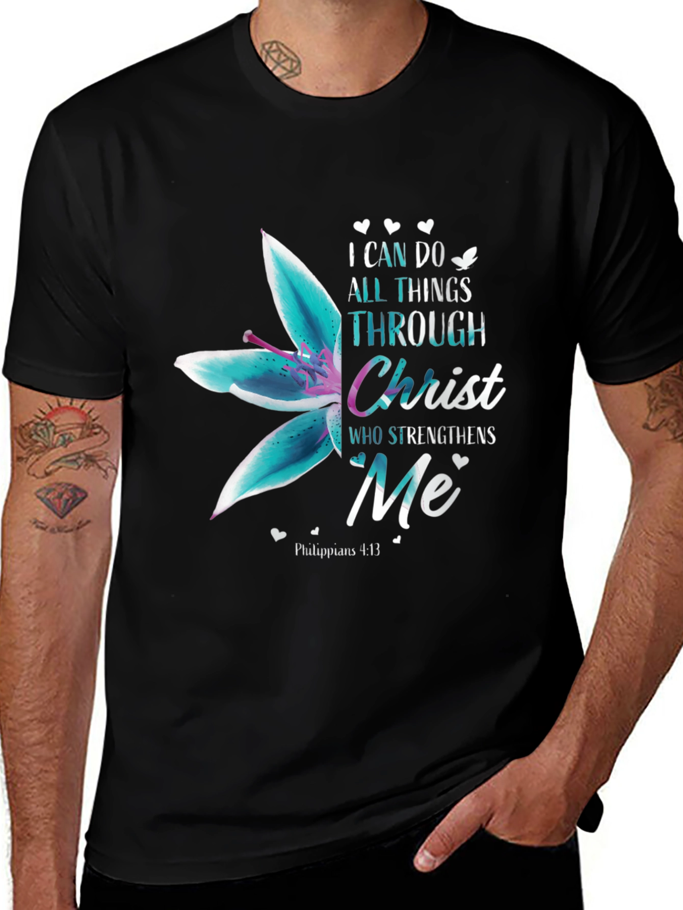 Christian Graphic T-Shirt - I Can Do All Things