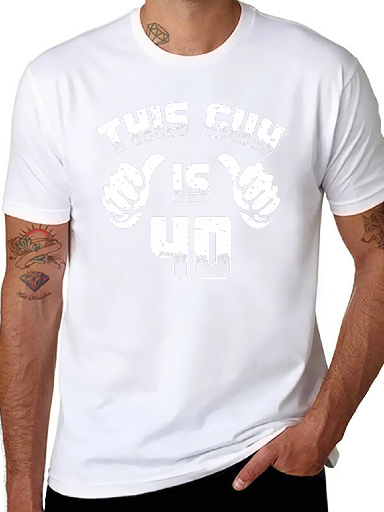 This Guy Is 40 T-Shirt - Funny Birthday Gift