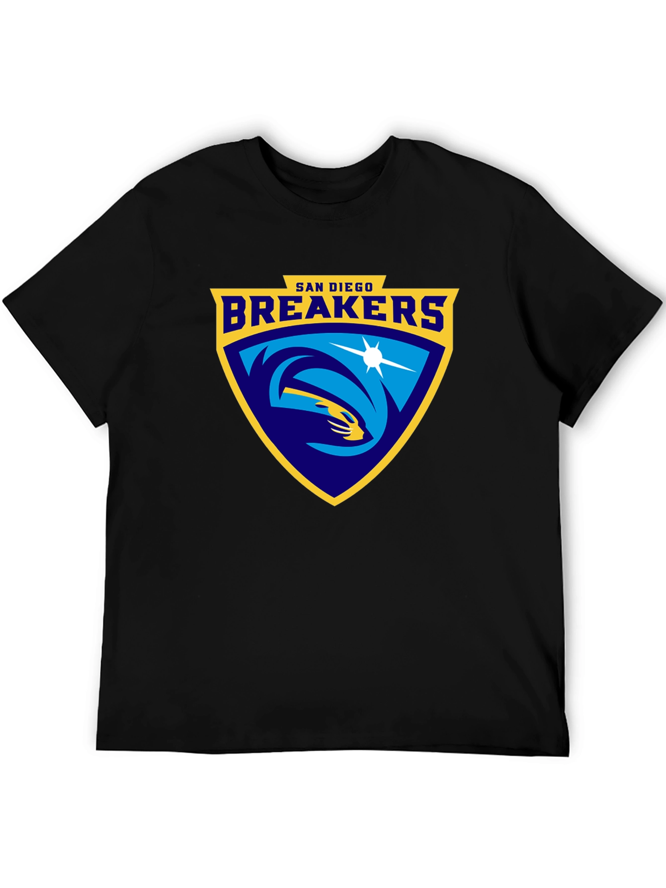 San Diego Breakers Black T-Shirt