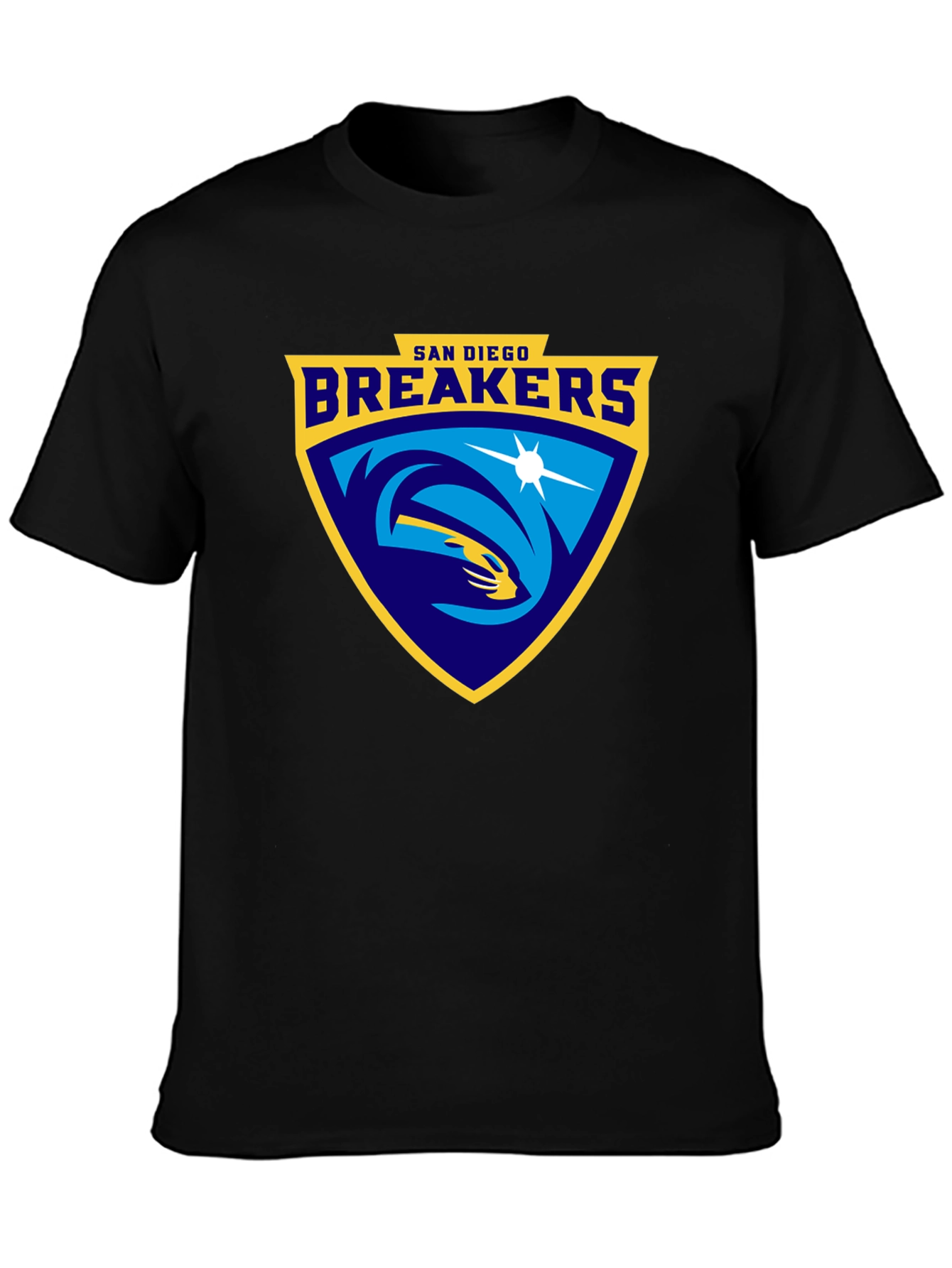 San Diego Breakers Black T-Shirt