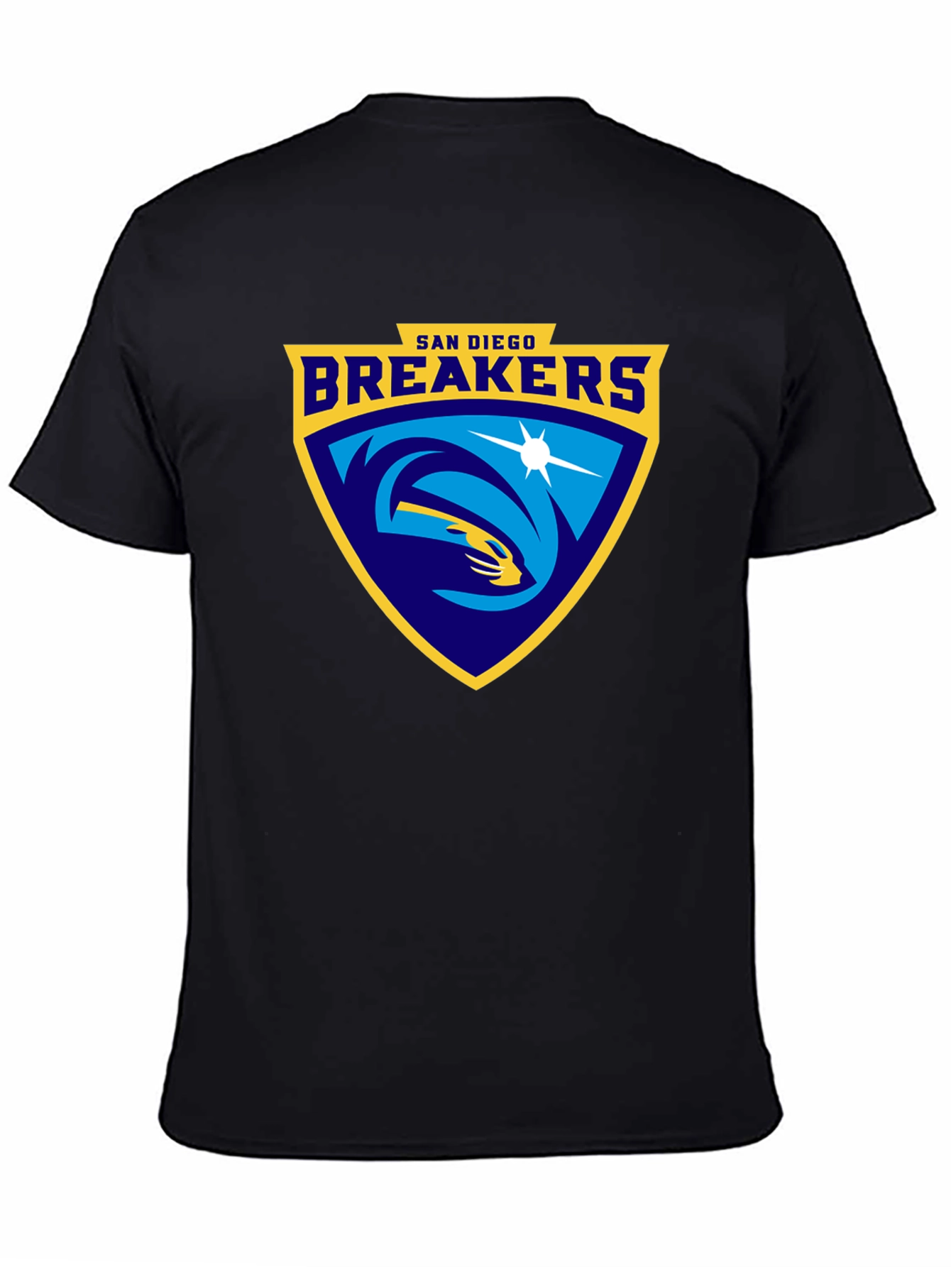 San Diego Breakers Black T-Shirt