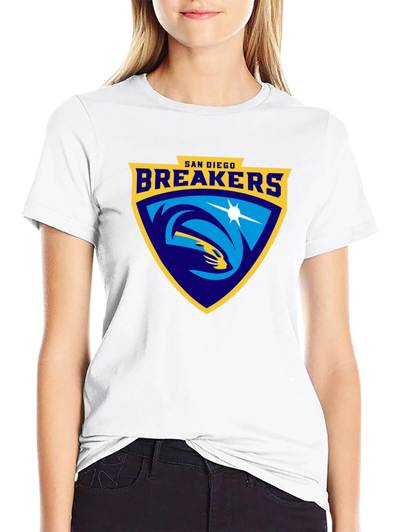 San Diego Breakers Black T-Shirt
