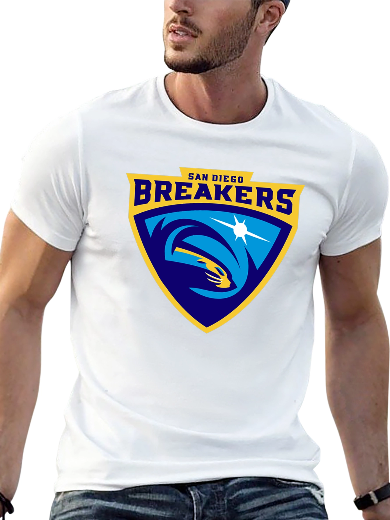 San Diego Breakers Black T-Shirt