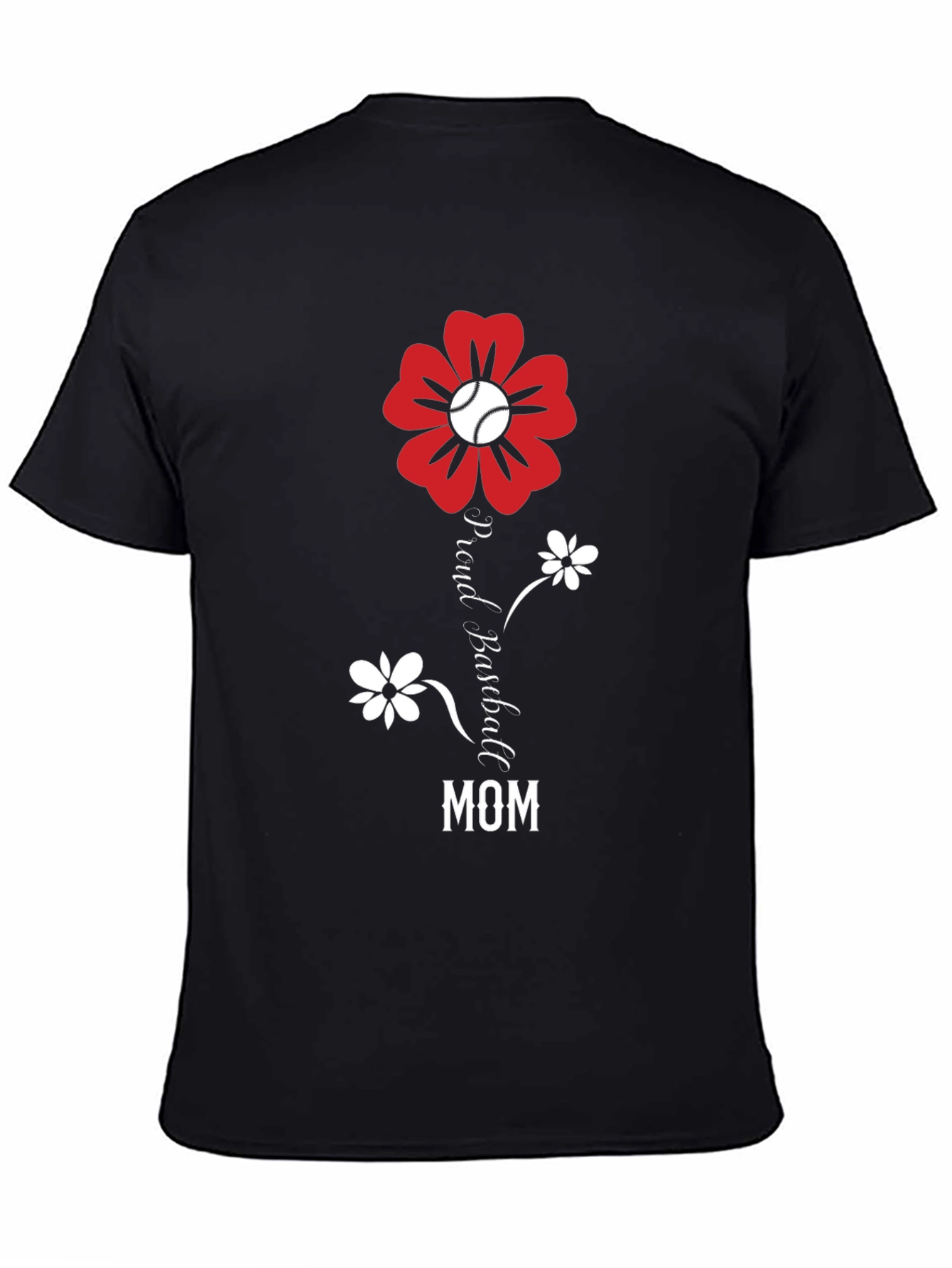 Proud Baseball Mom T-Shirt
