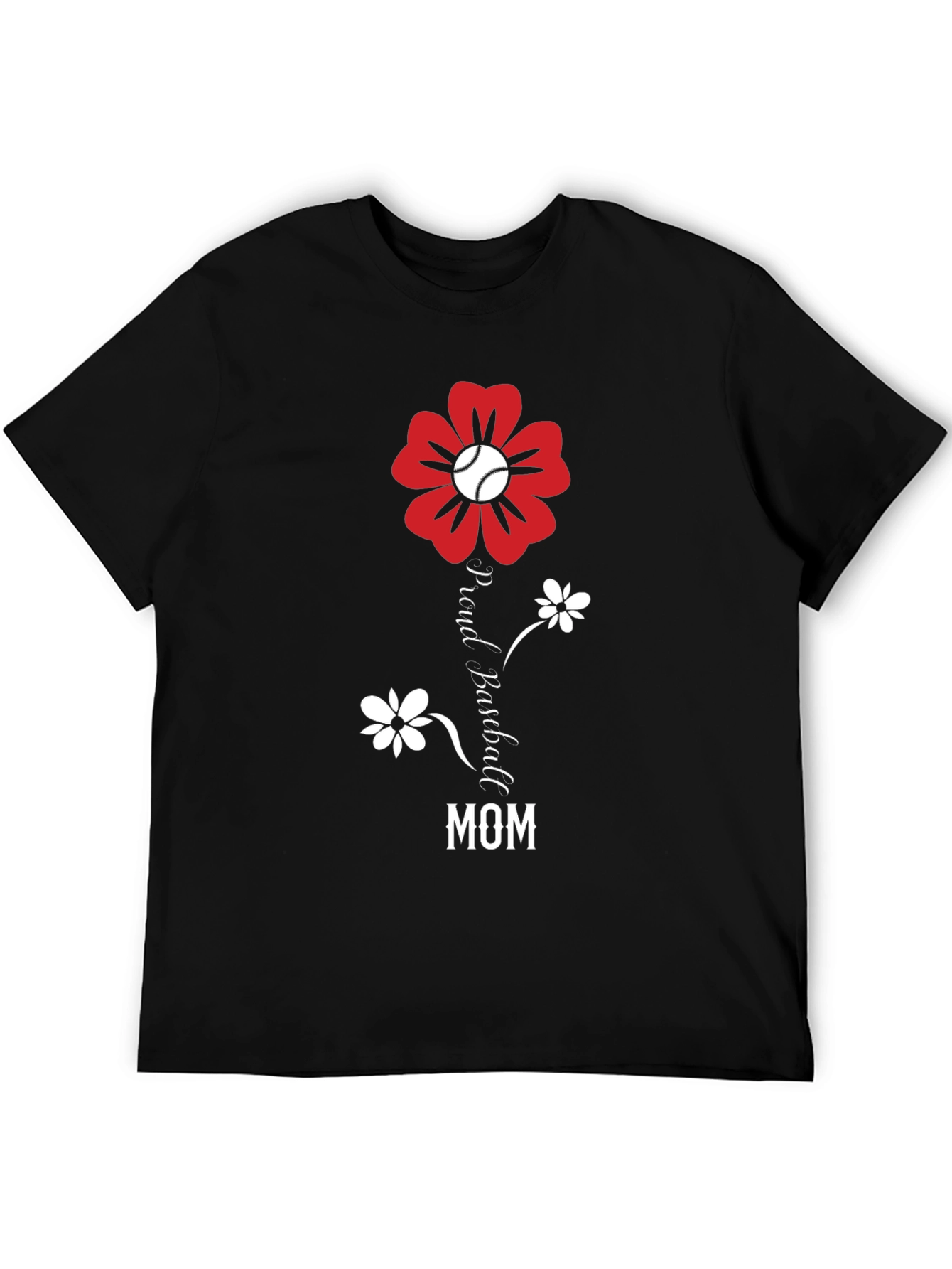 Proud Baseball Mom T-Shirt
