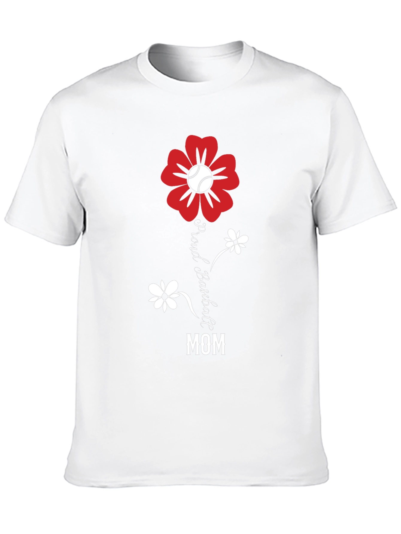 Proud Baseball Mom T-Shirt