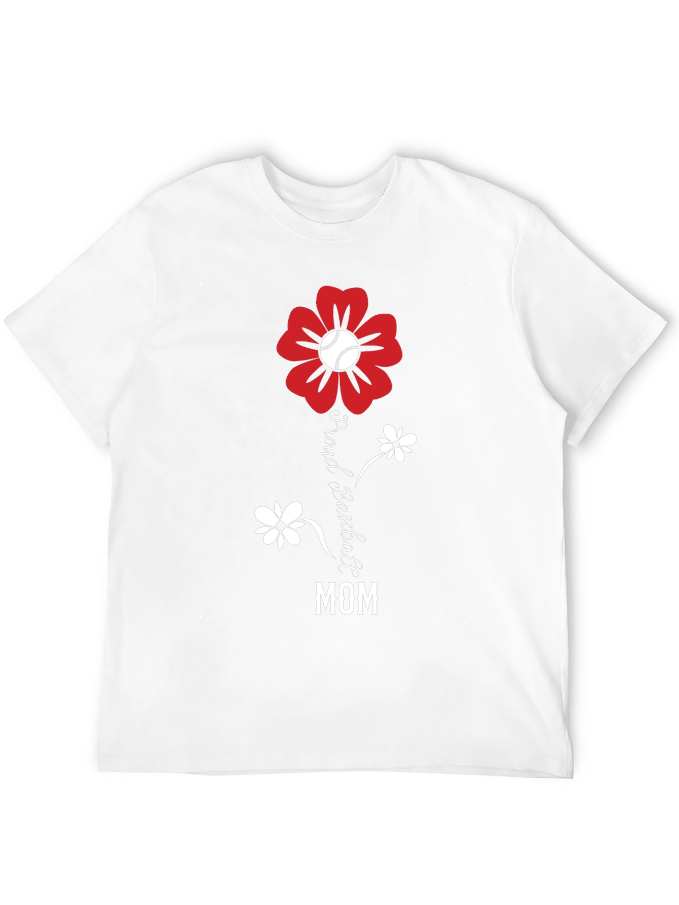 Proud Baseball Mom T-Shirt