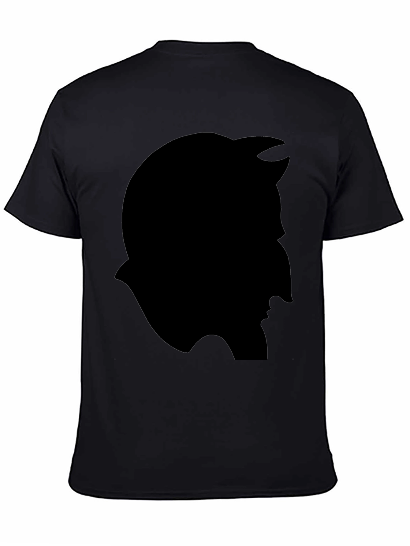 Silhouette Graphic T-Shirt - Mens Black Tee