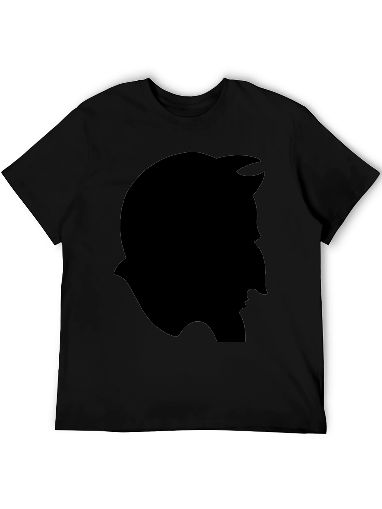 Silhouette Graphic T-Shirt - Mens Black Tee