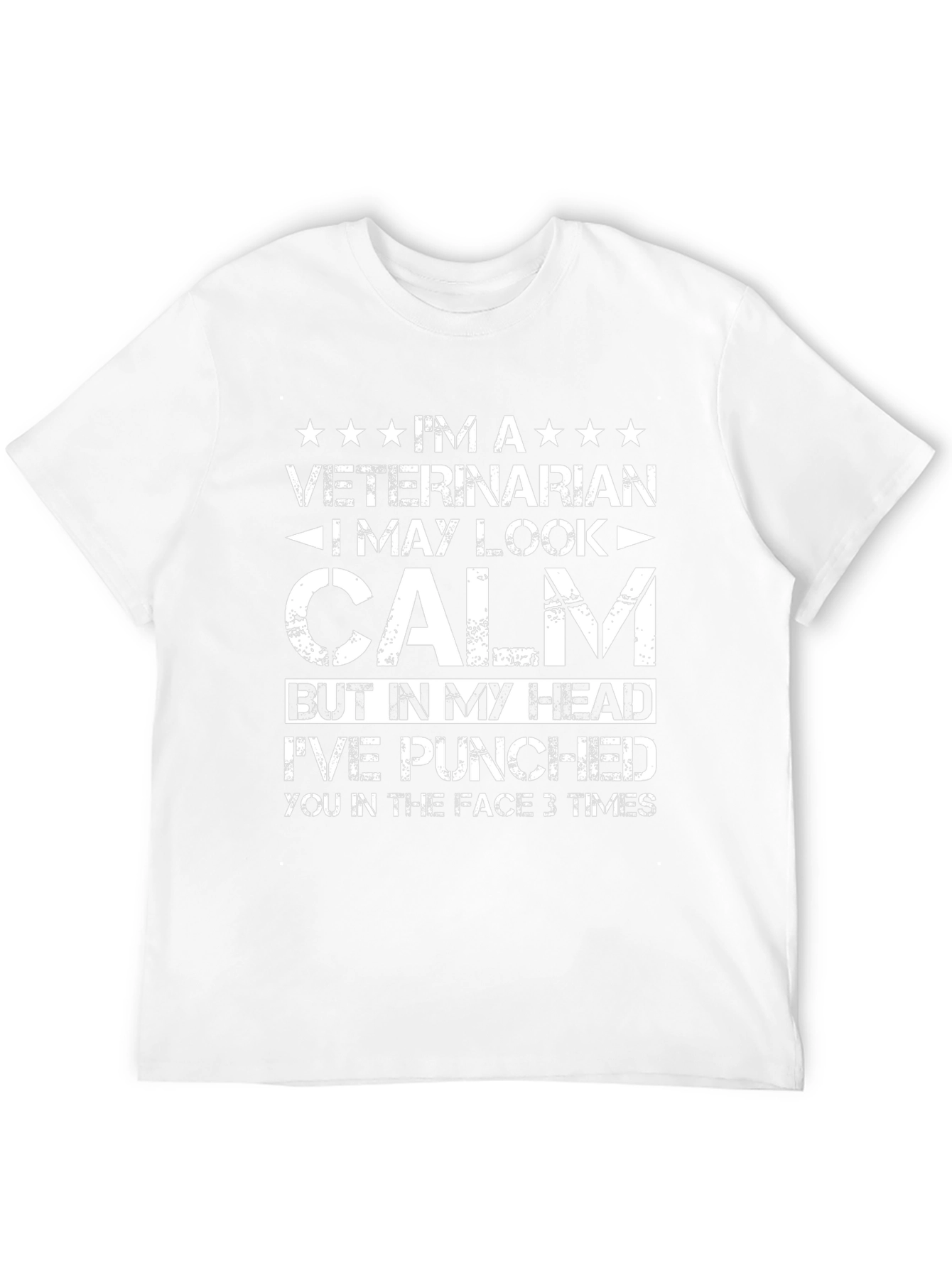 Veterinarian Calm Funny T-Shirt