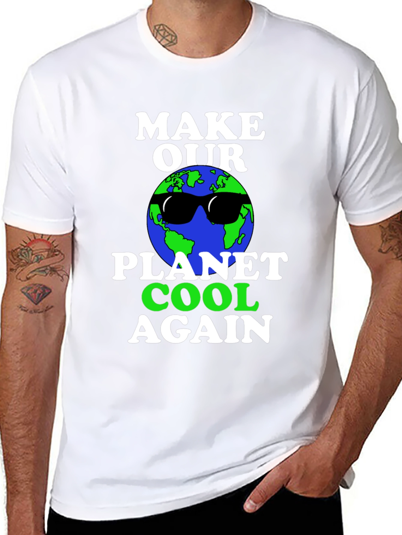 Cool Planet Graphic Tee - Earth Day Shirt