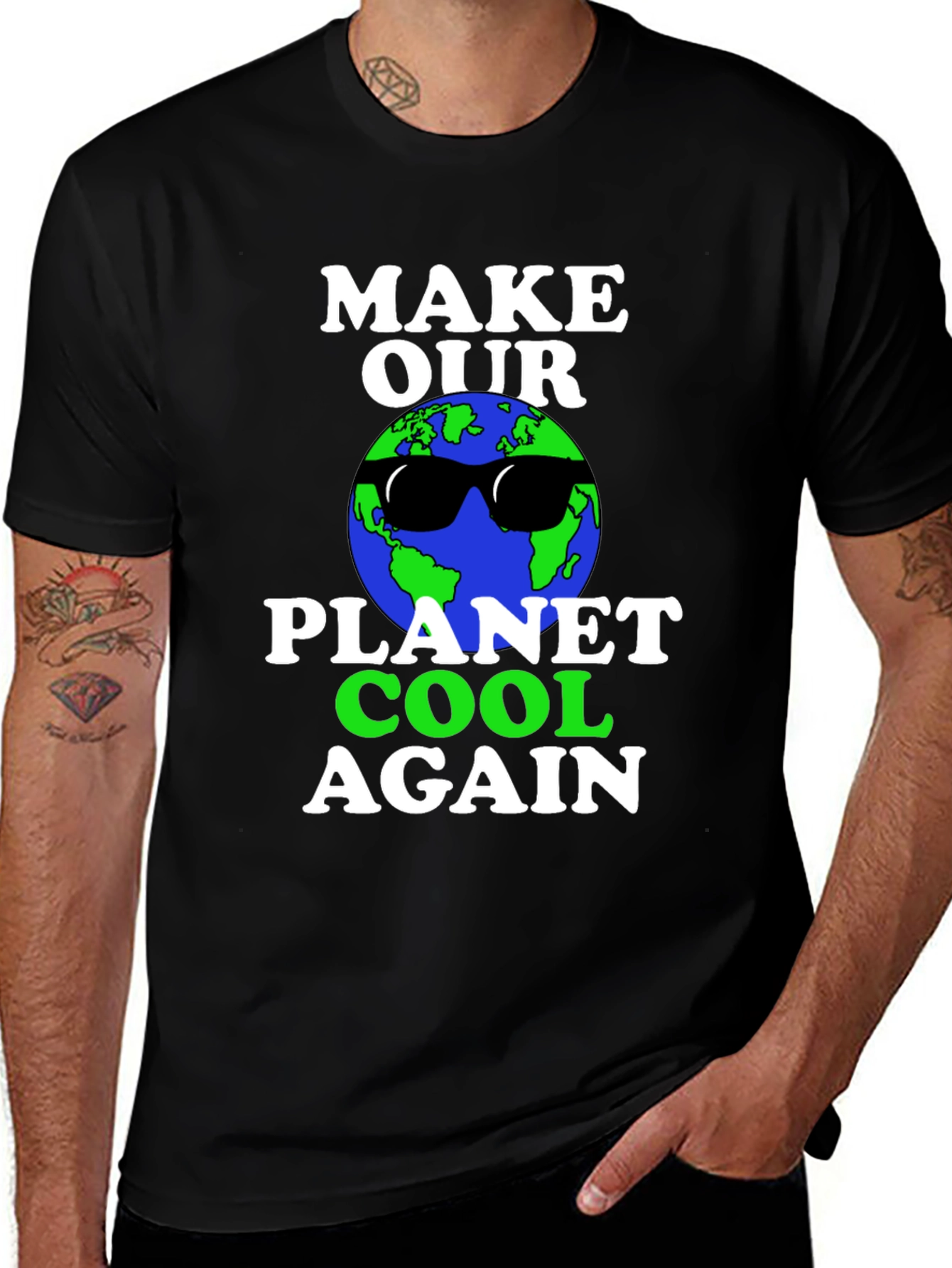 Cool Planet Graphic Tee - Earth Day Shirt