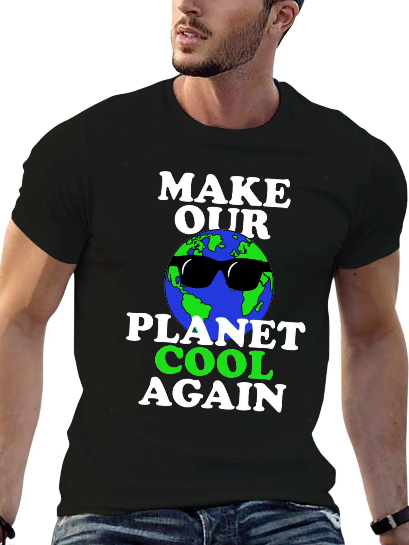 Cool Planet Graphic Tee - Earth Day Shirt