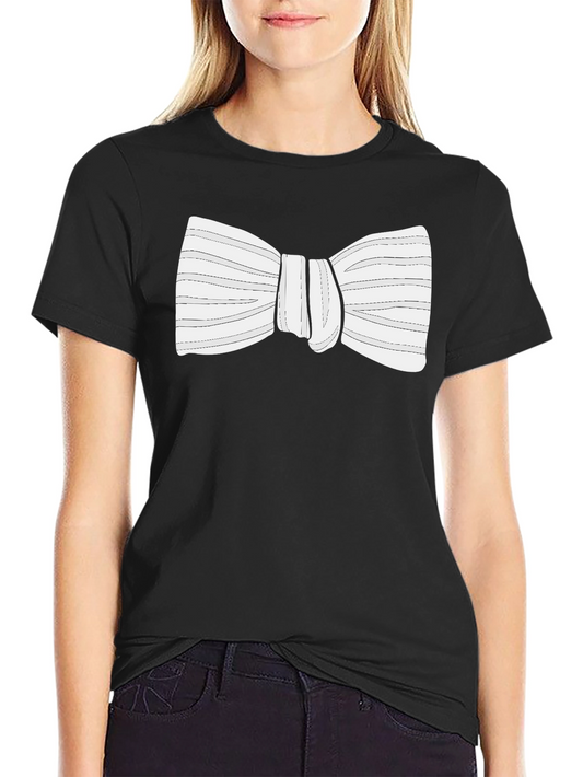 Bowtie Graphic Black T-Shirt