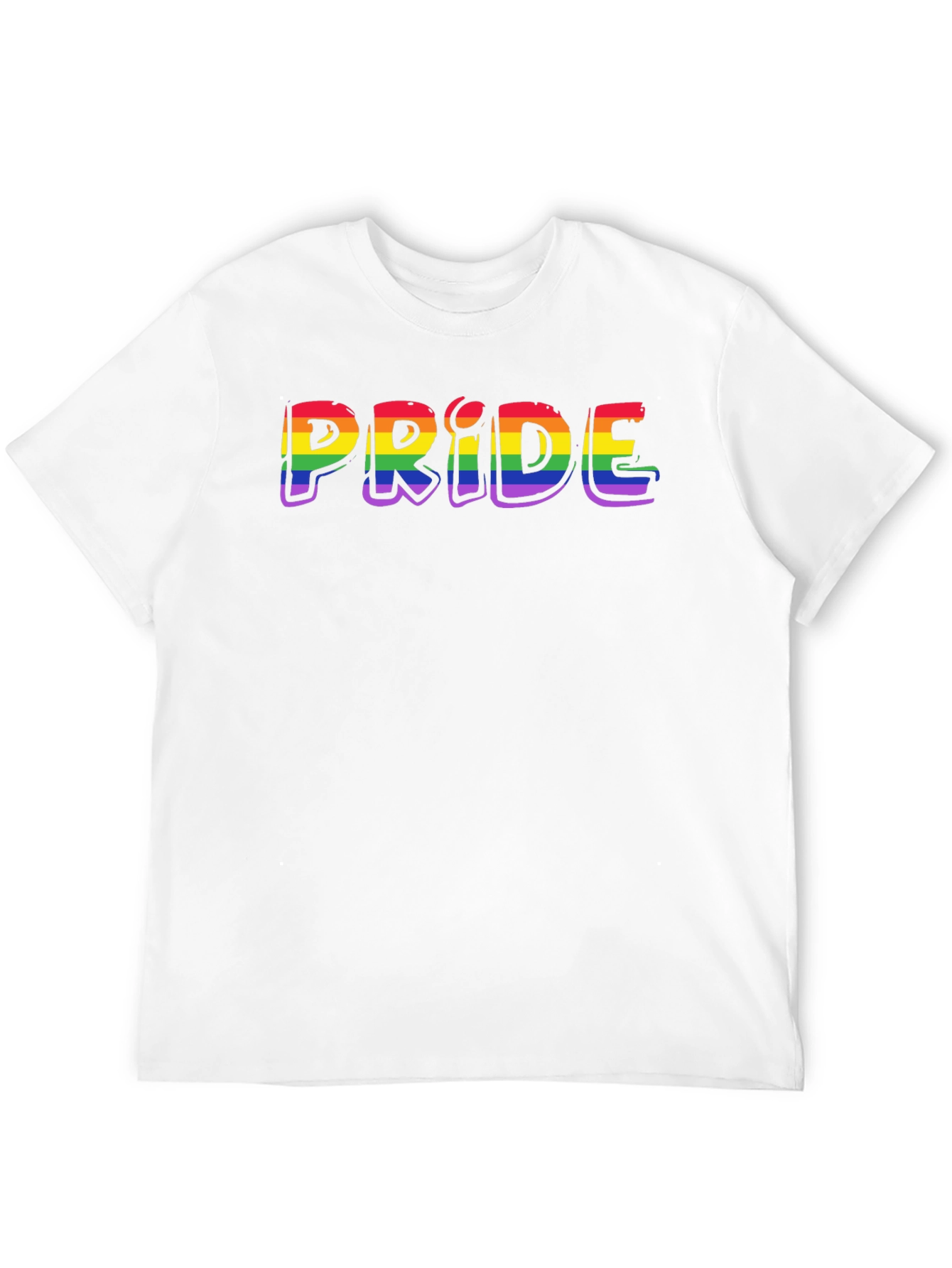 Rainbow Pride T-Shirt - LGBTQ+ Pride Month Apparel