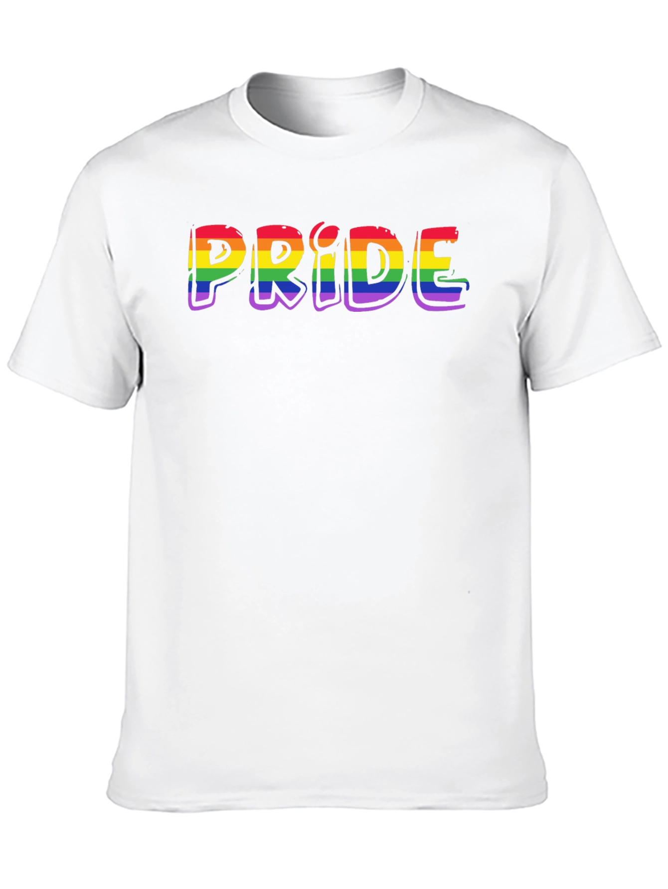 Rainbow Pride T-Shirt - LGBTQ+ Pride Month Apparel