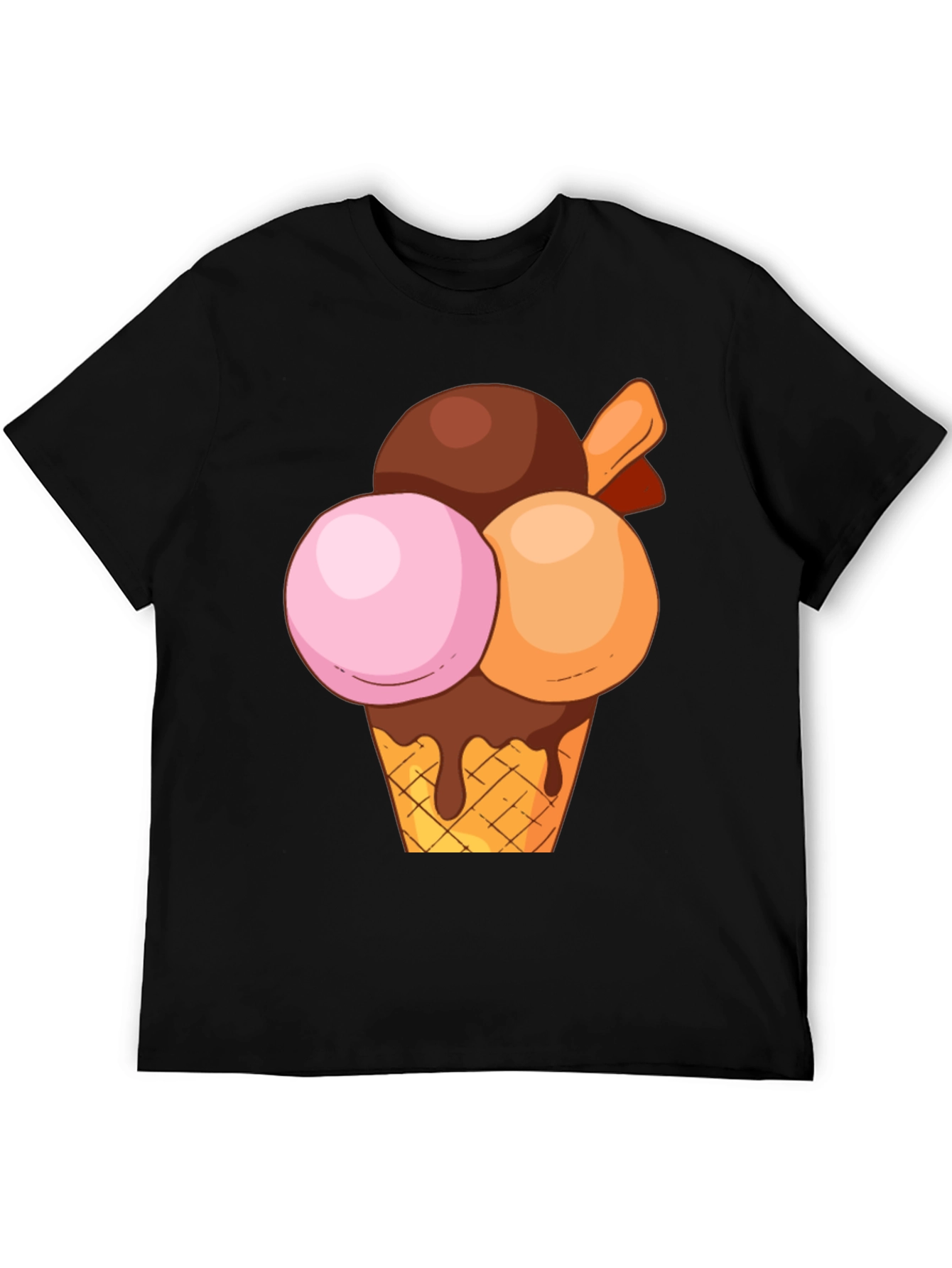 Ice Cream Graphic Tee - Sweet Treat Design