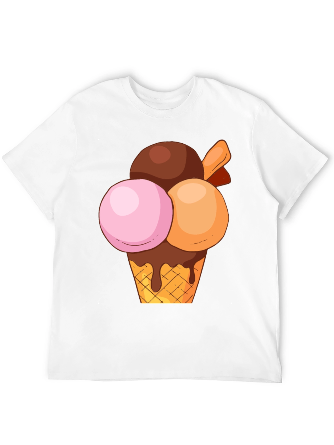 Ice Cream Graphic Tee - Sweet Treat Design