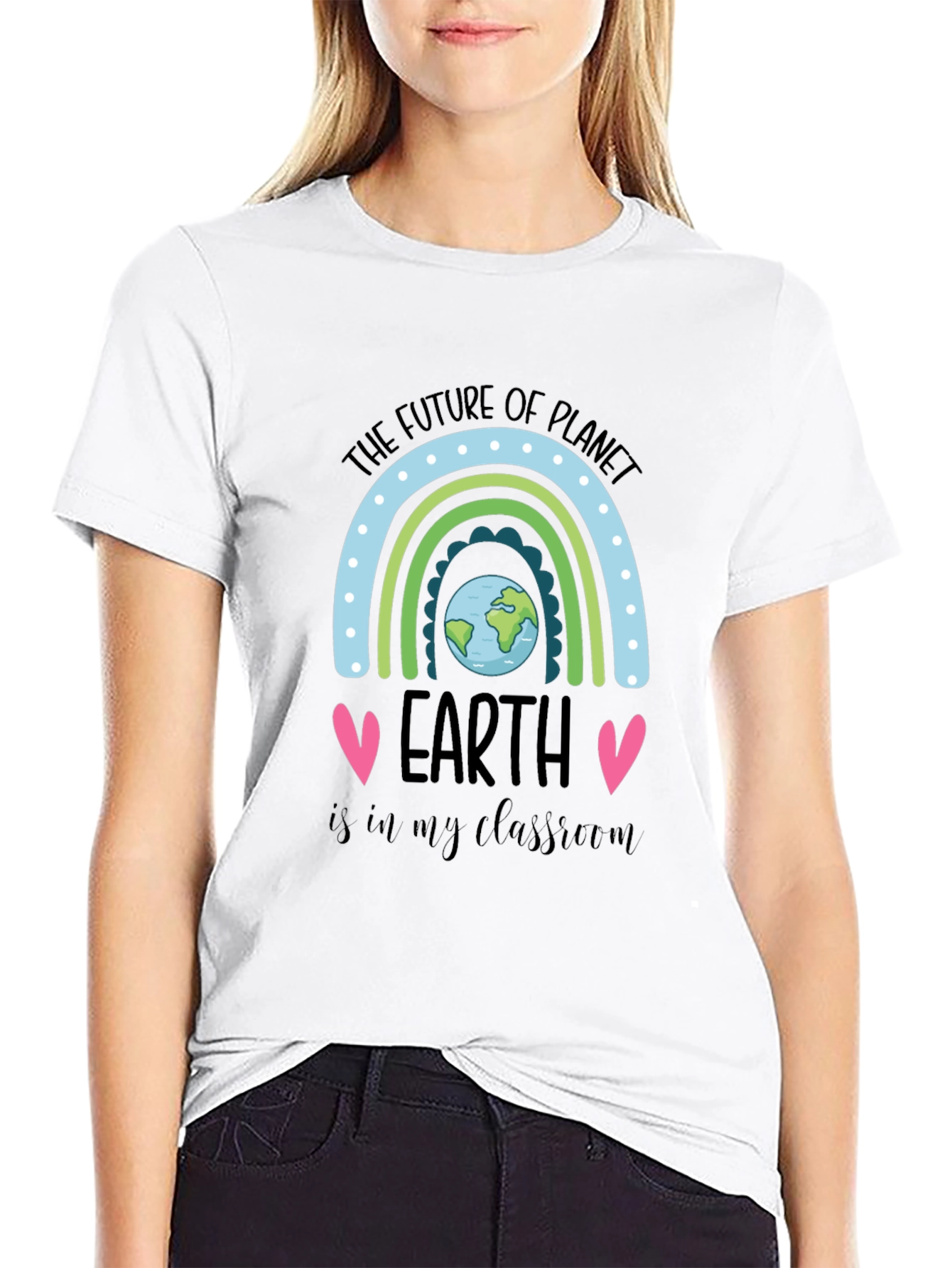 Future of Planet Earth T-Shirt - Teacher Tee
