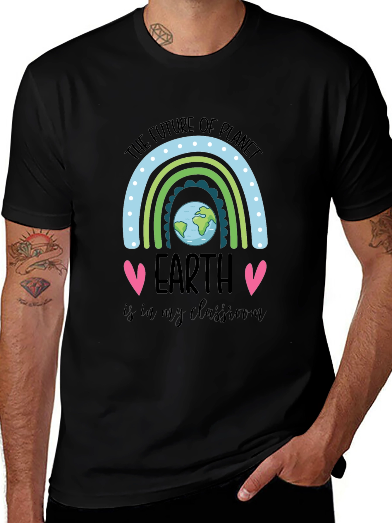 Future of Planet Earth T-Shirt - Teacher Tee